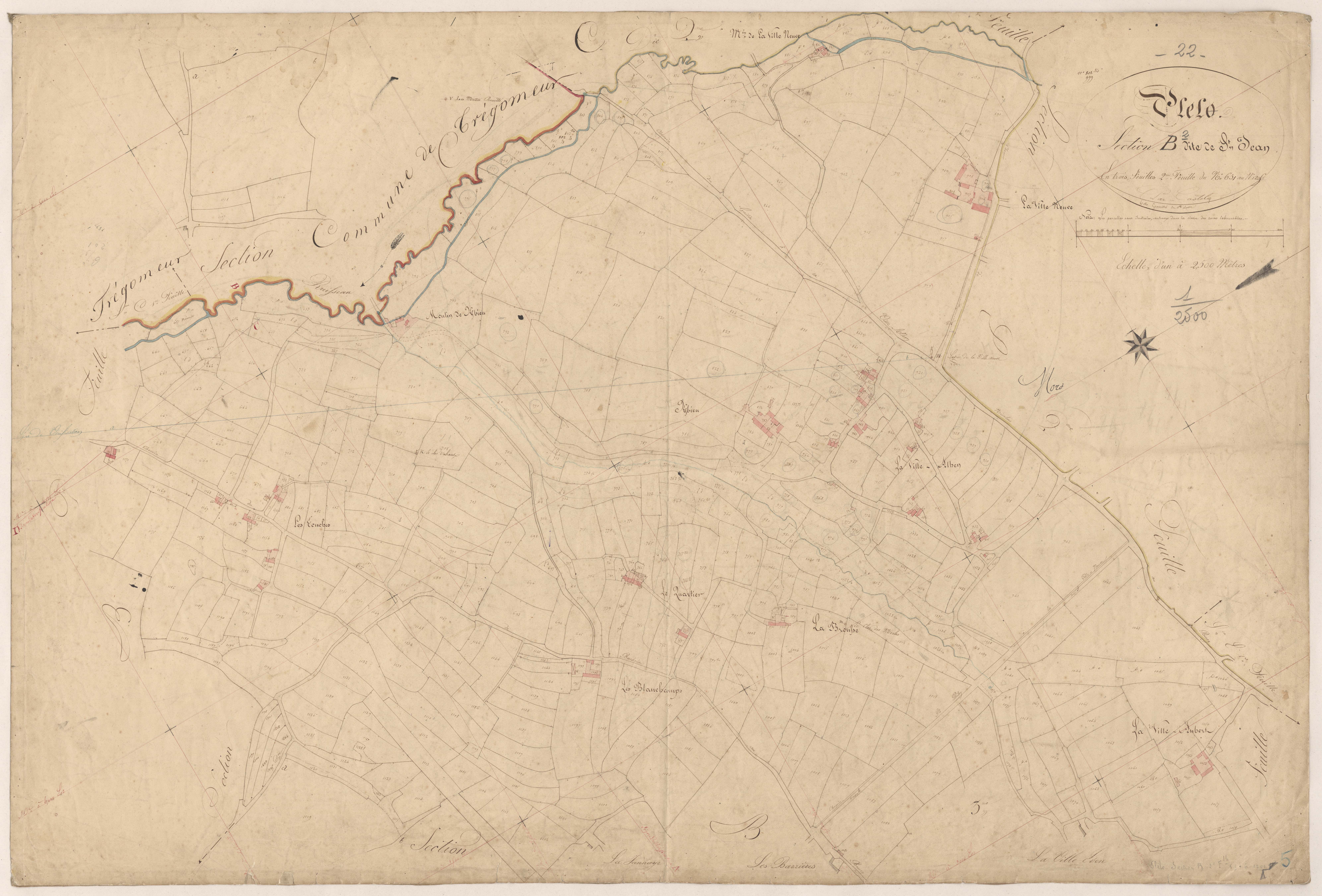 Plélo - Section B, 2e feuille