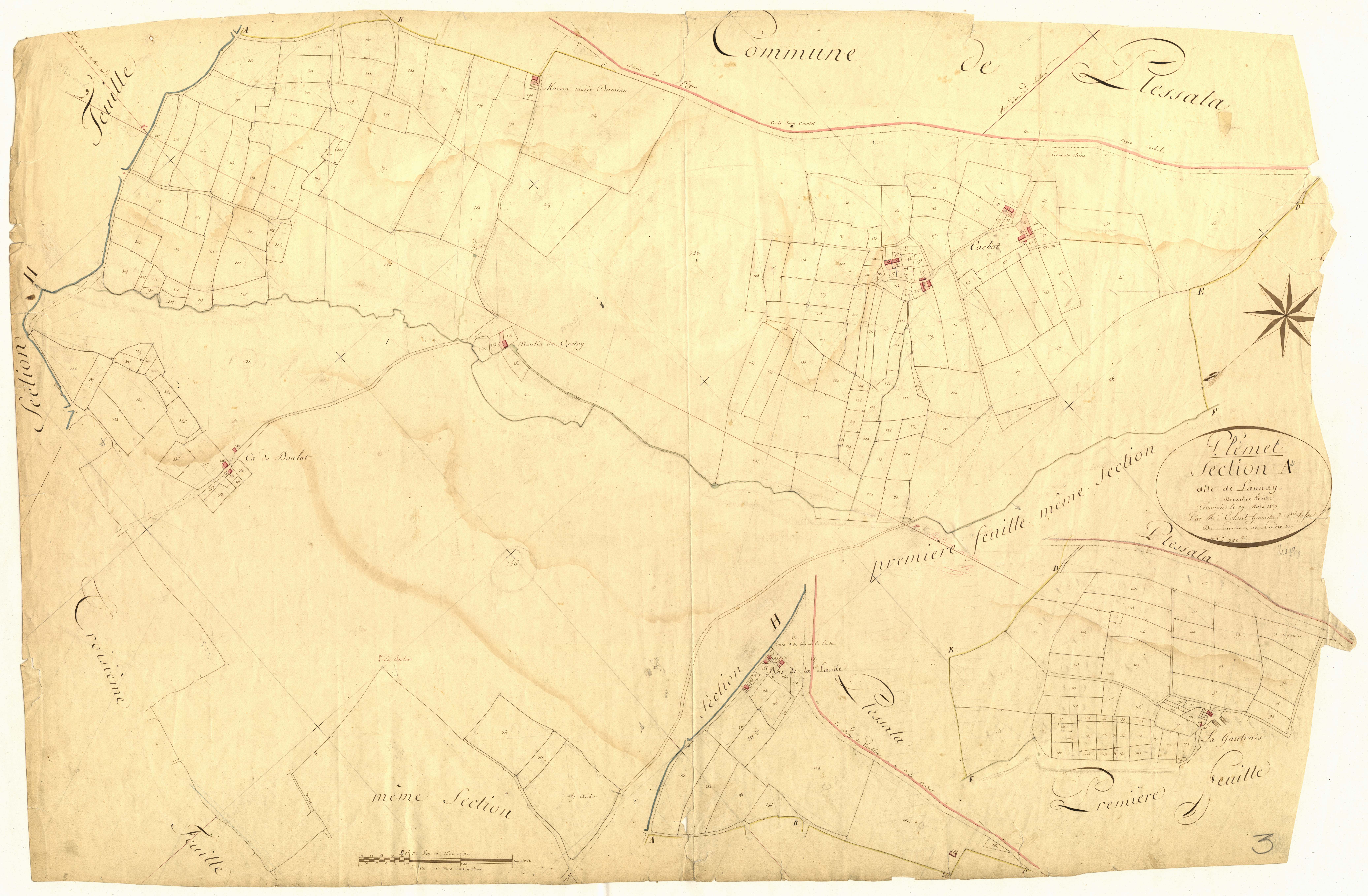 Plémet - Section A, 2e feuille