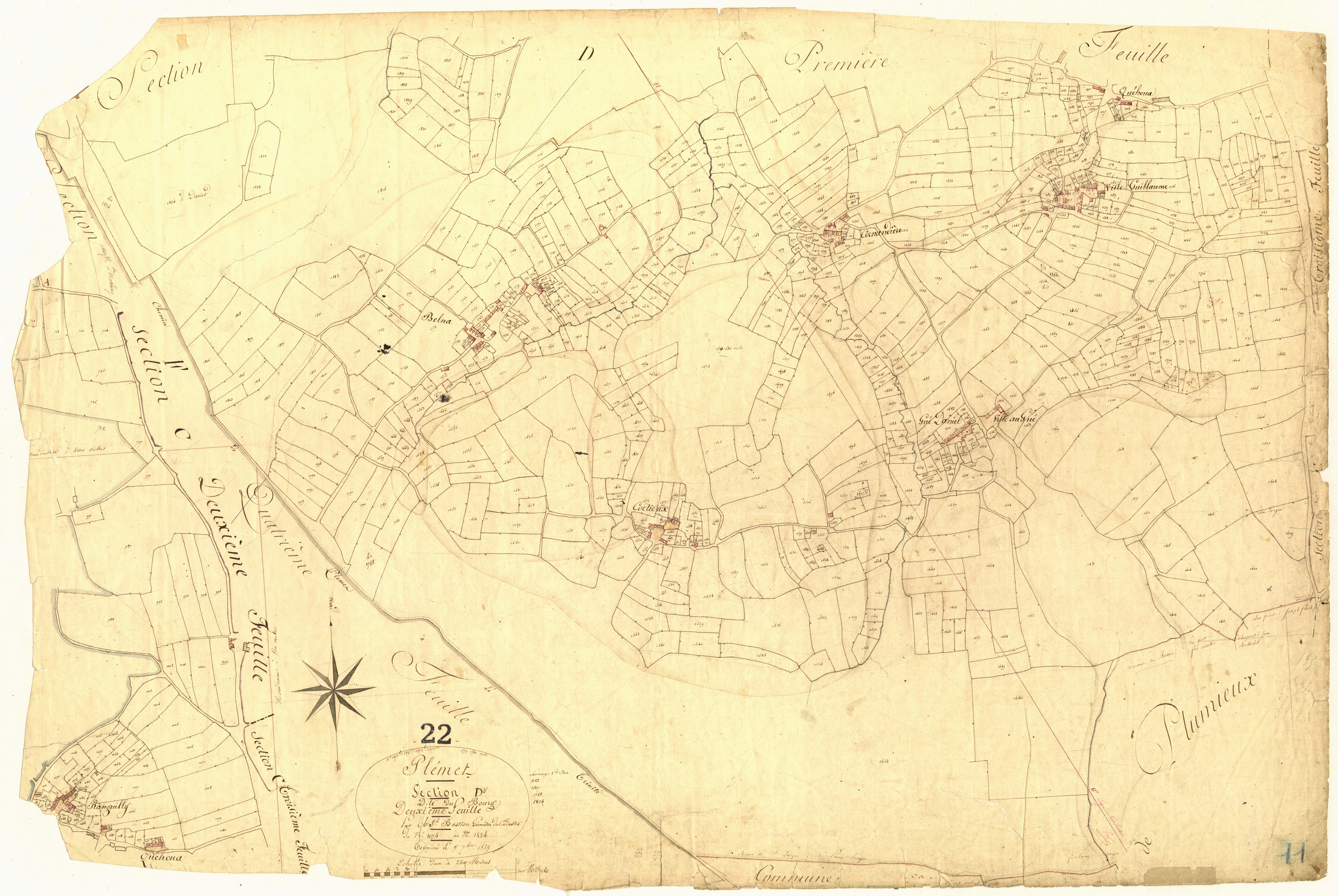 Plémet - Section D, 2e feuille