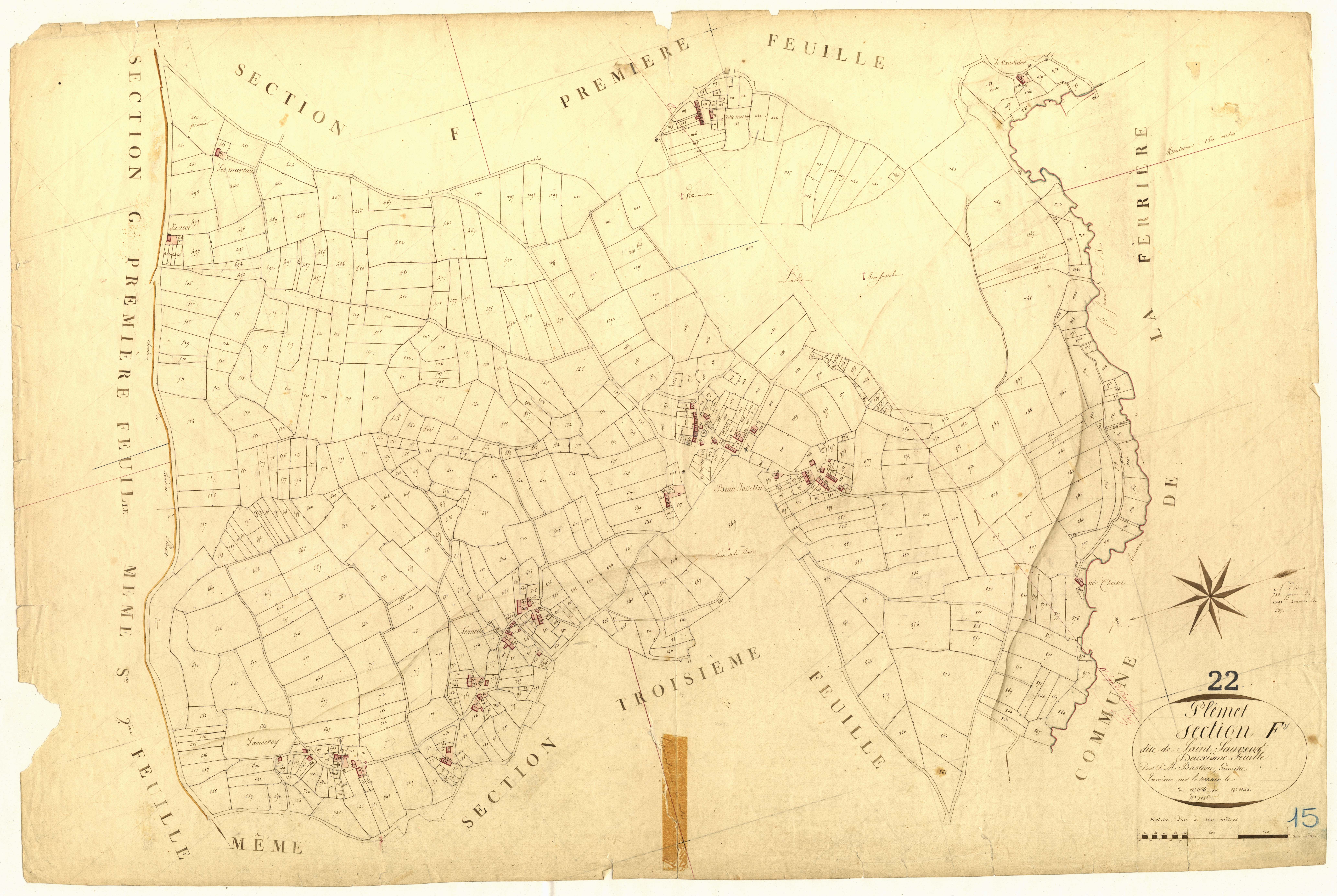 Plémet - Section F, 2e feuille