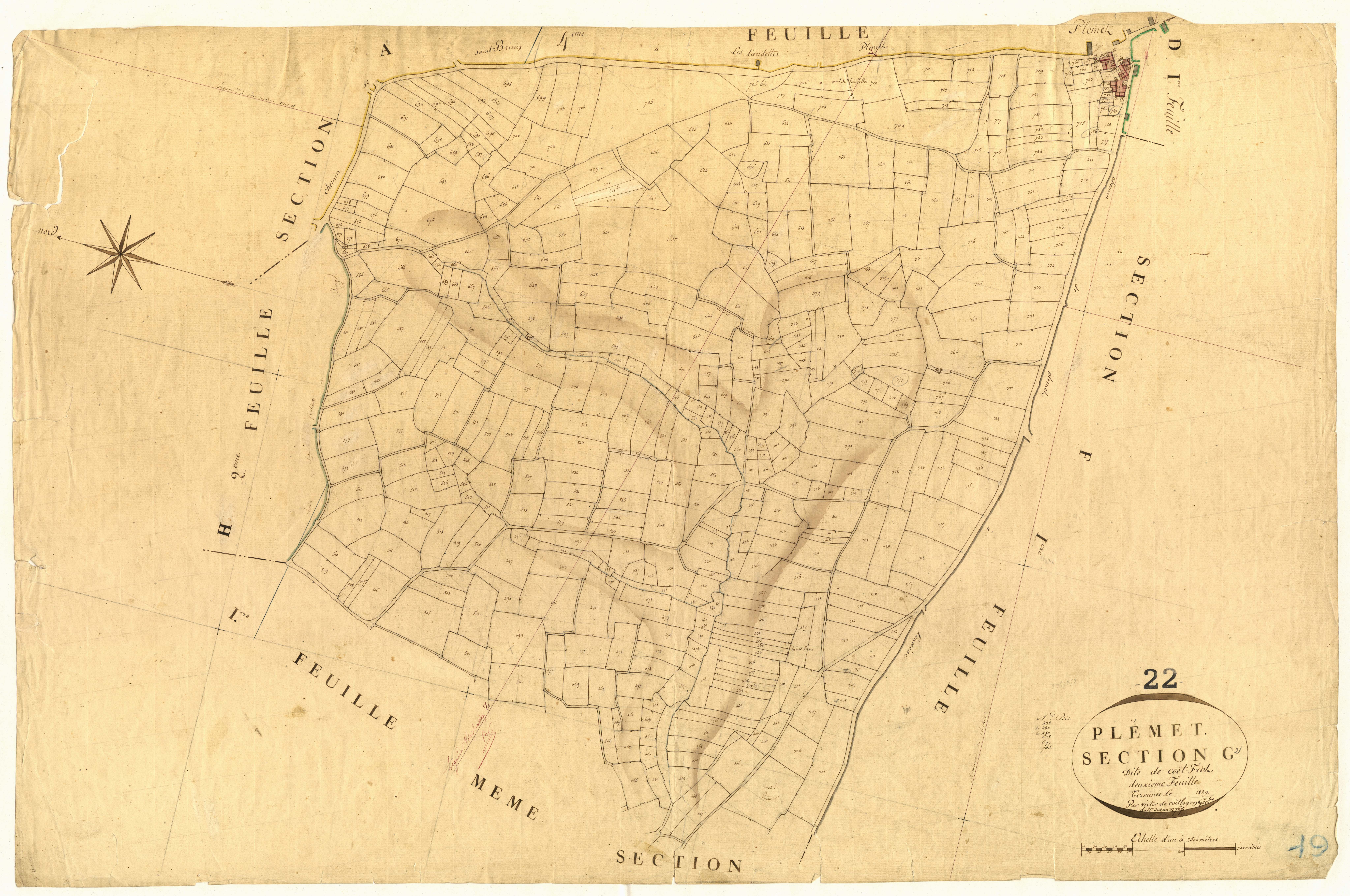 Plémet - Section G, 2e feuille