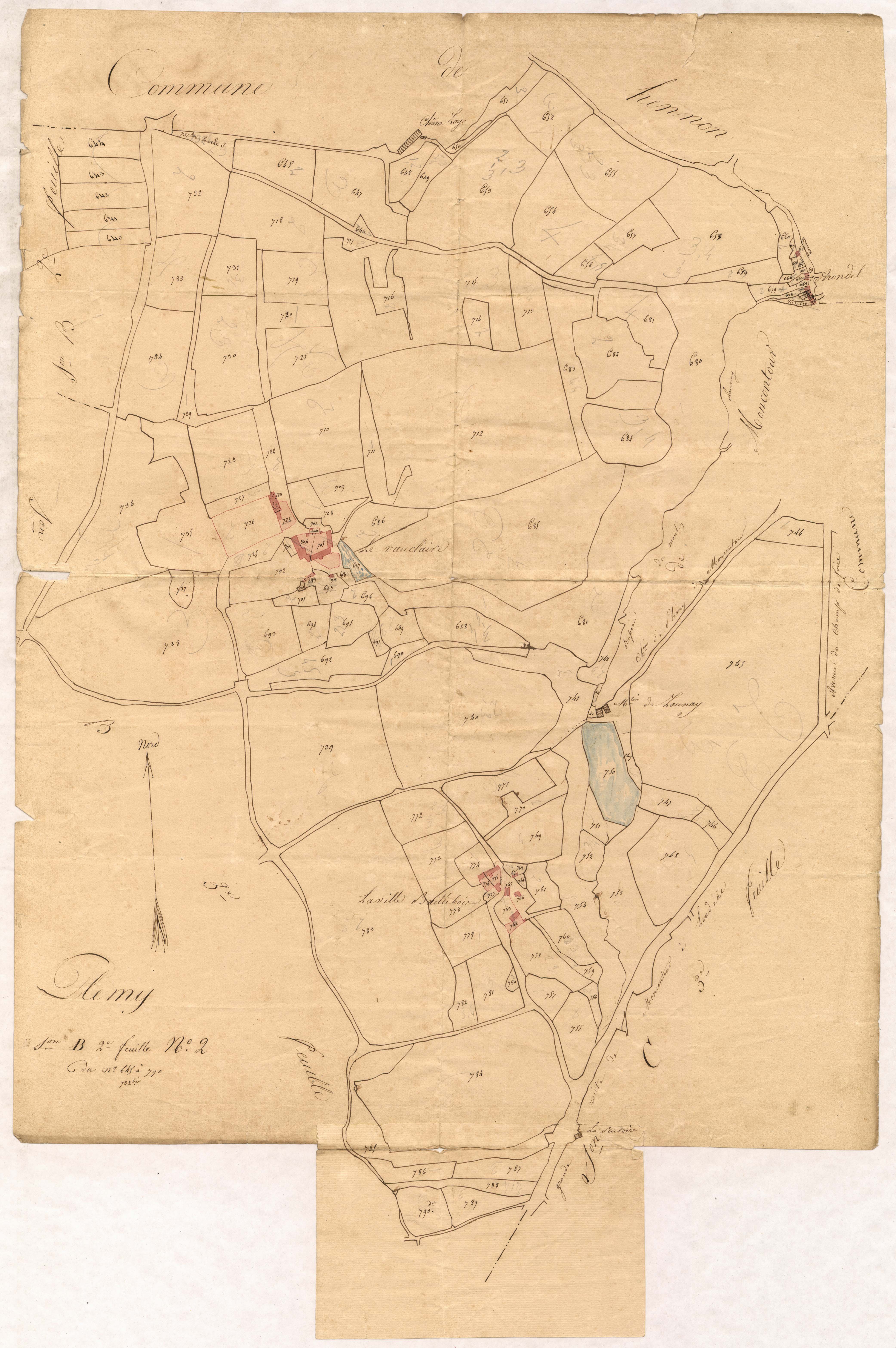 Plémy - Section B, 2e feuille