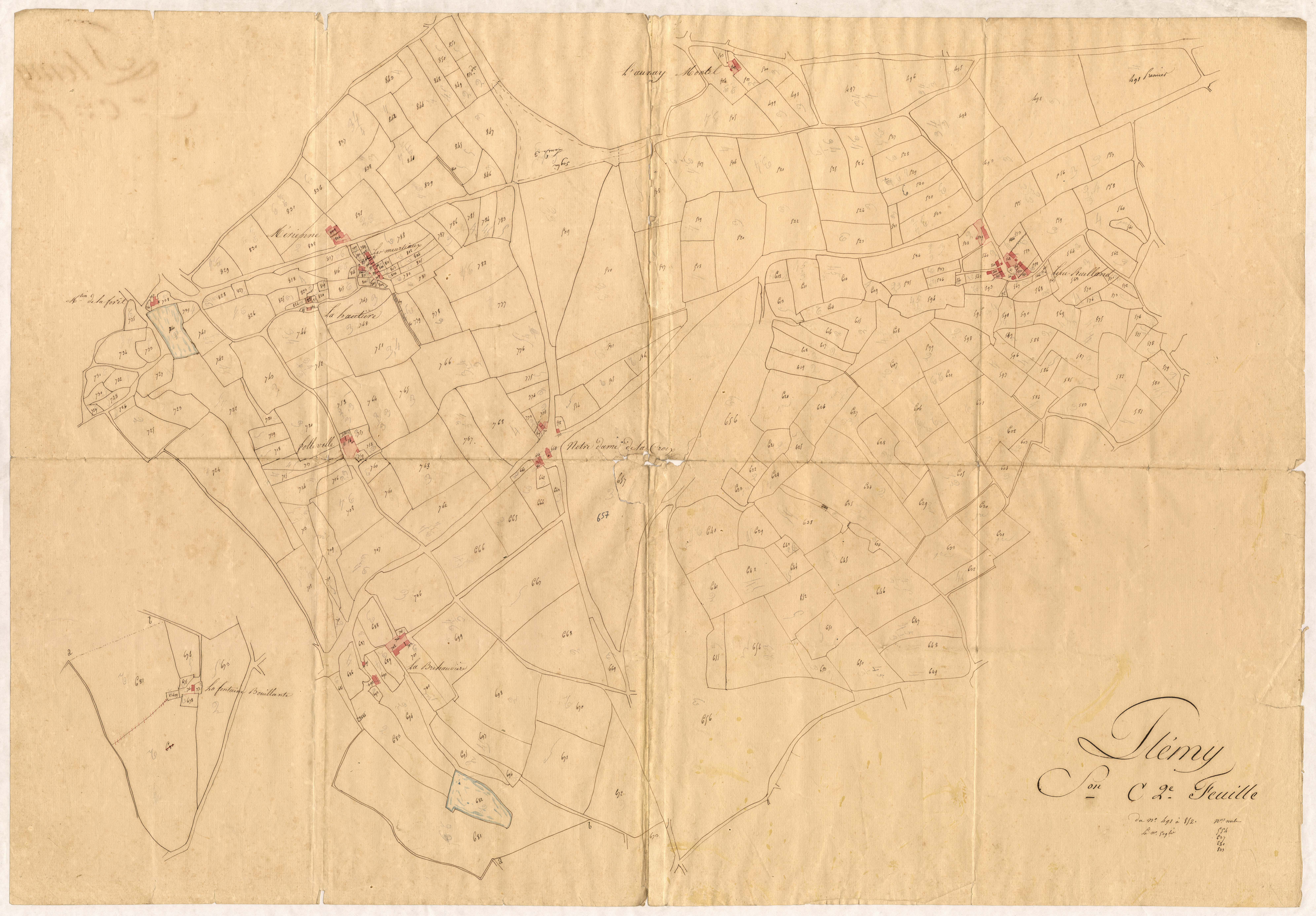 Plémy - Section C, 2e feuille