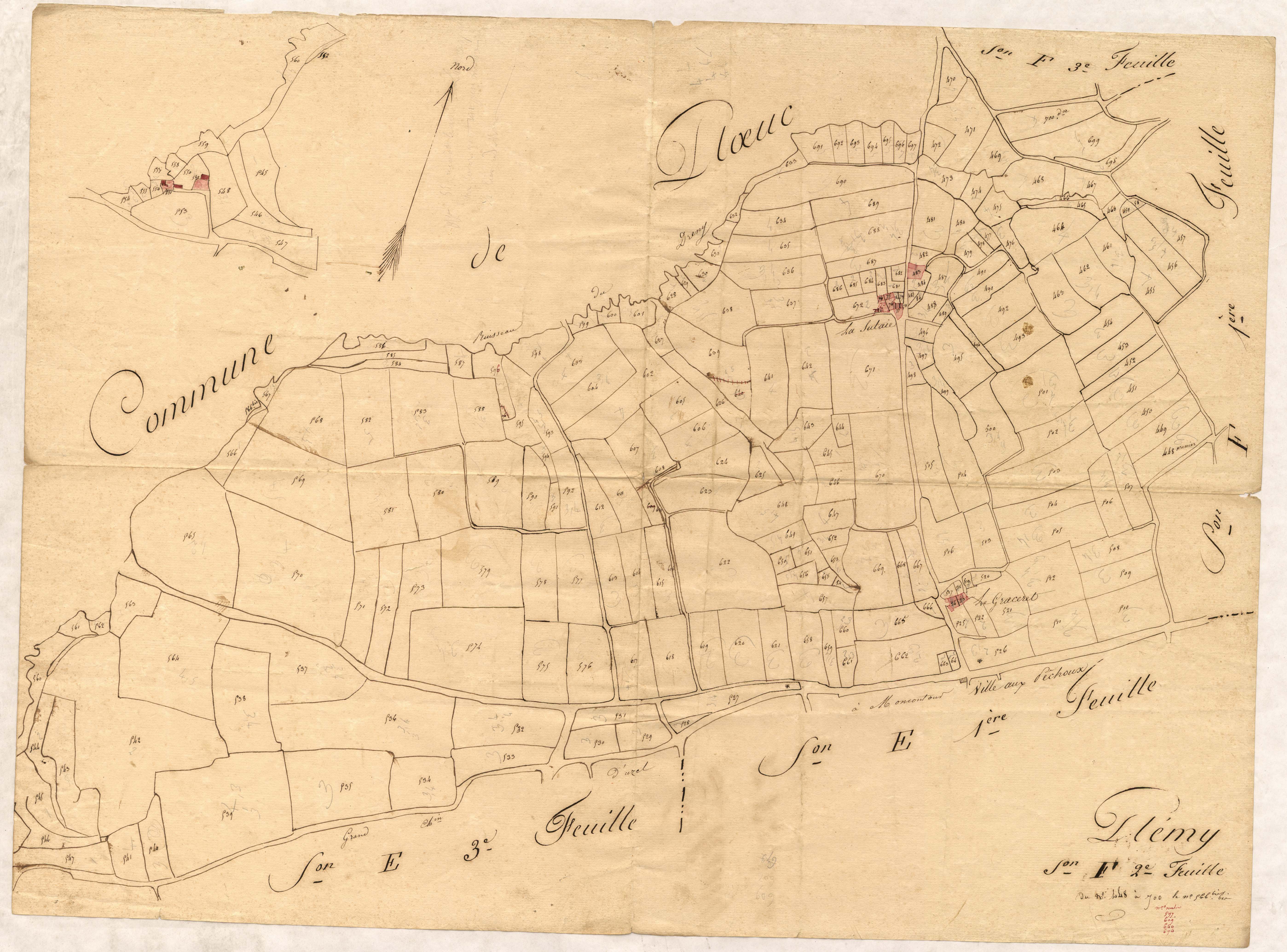 Plémy - Section F, 2e feuille