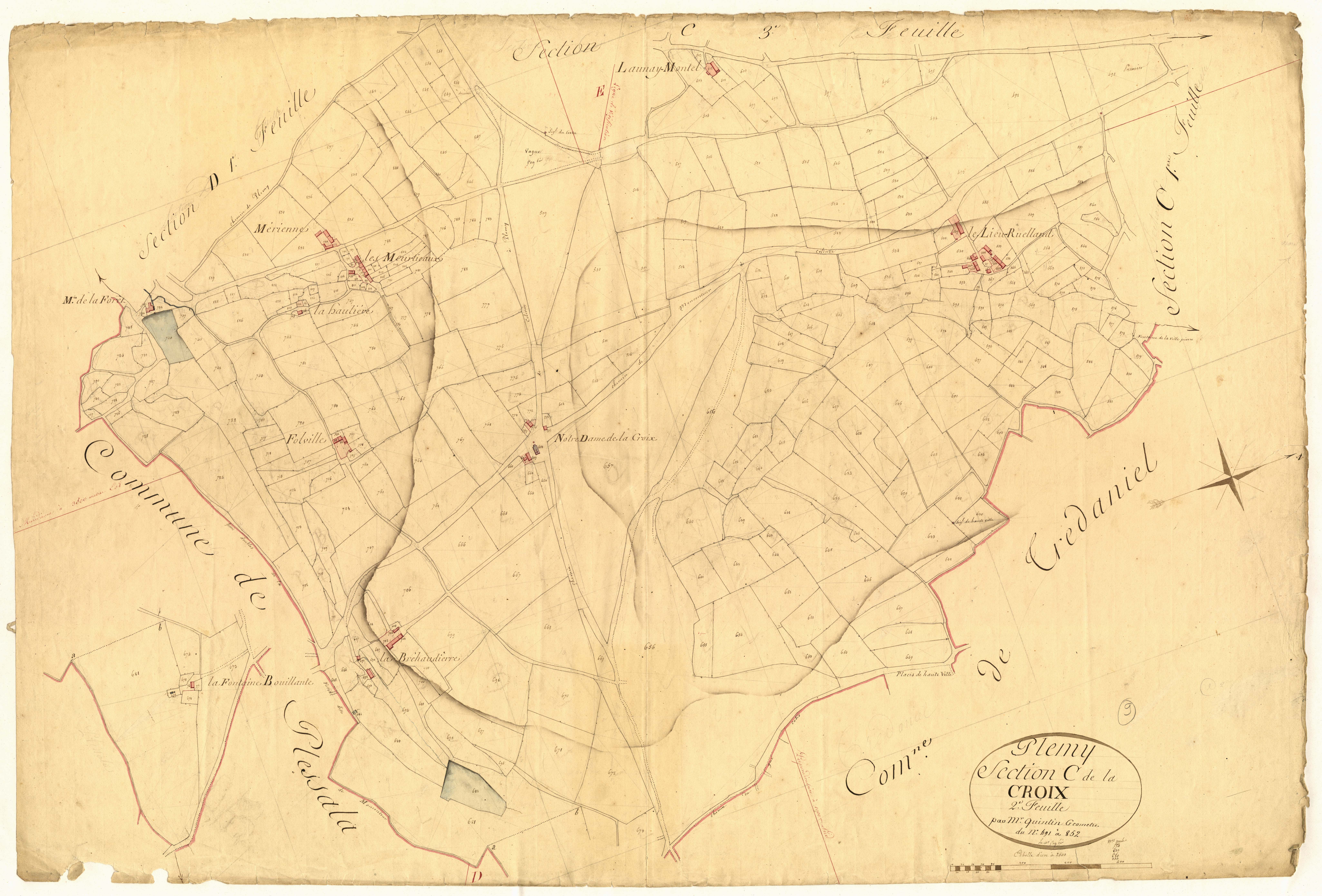 Plémy - Section C, 2e feuille