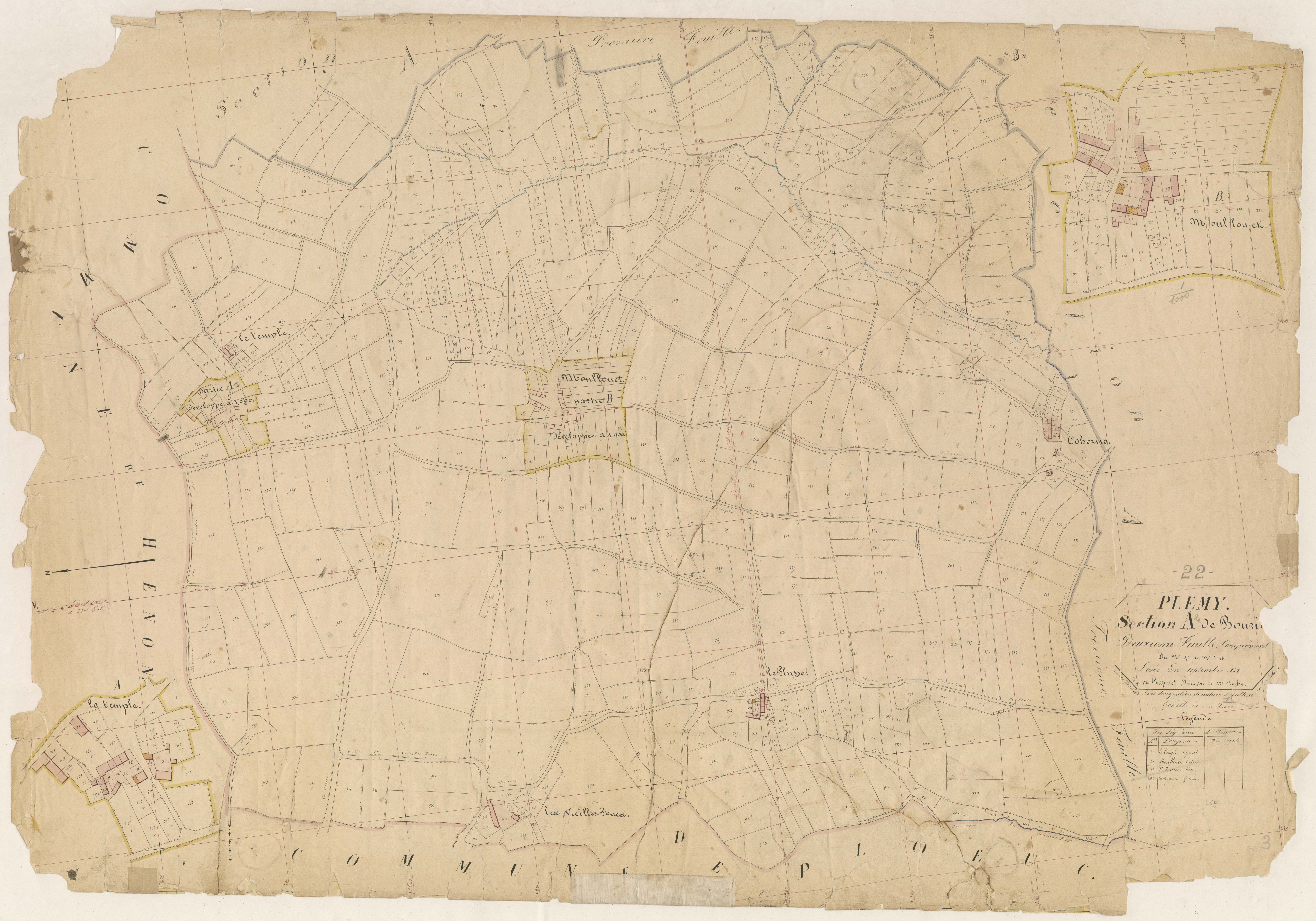 Plémy - Section A, 2e feuille