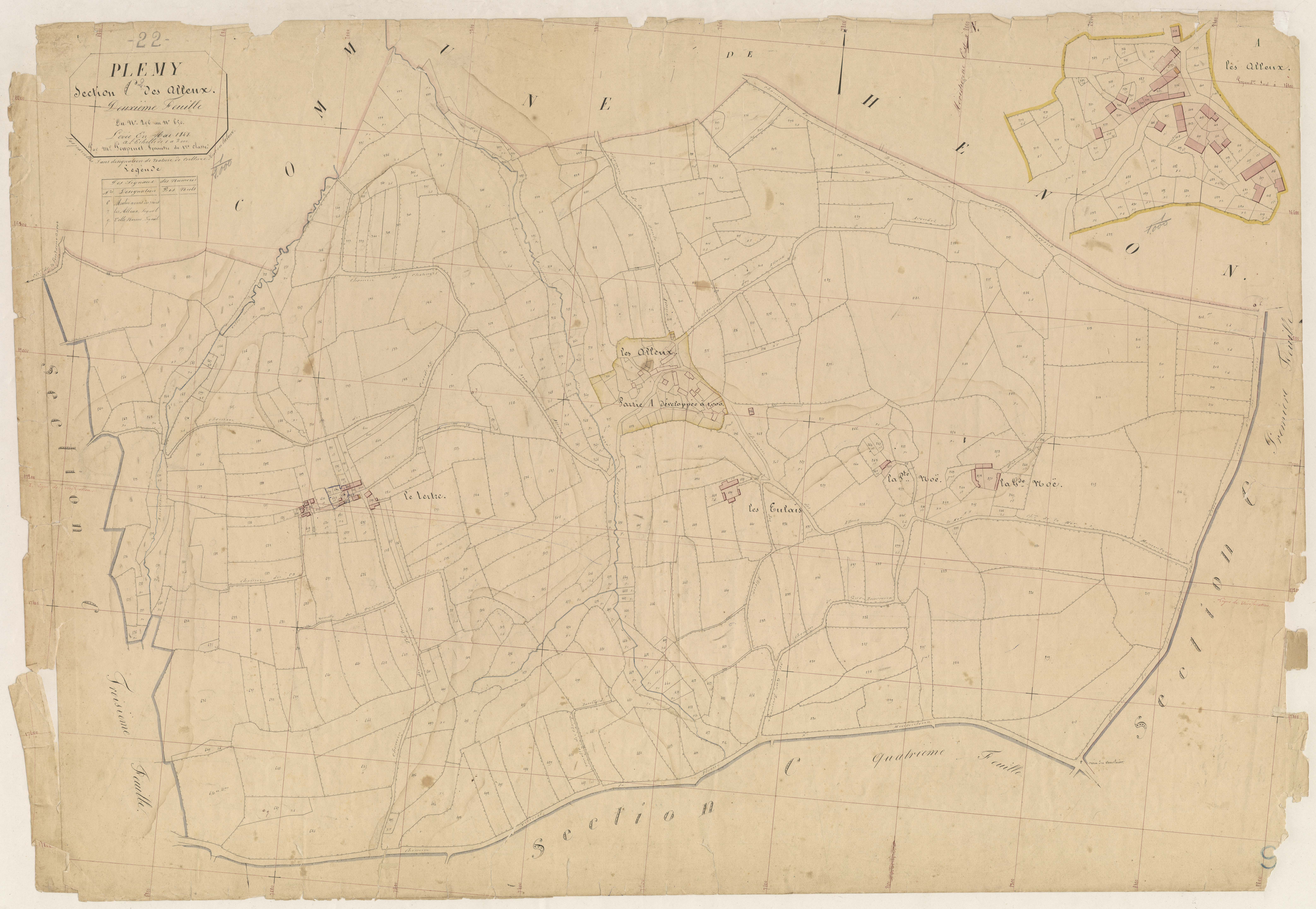 Plémy - Section C, 2e feuille