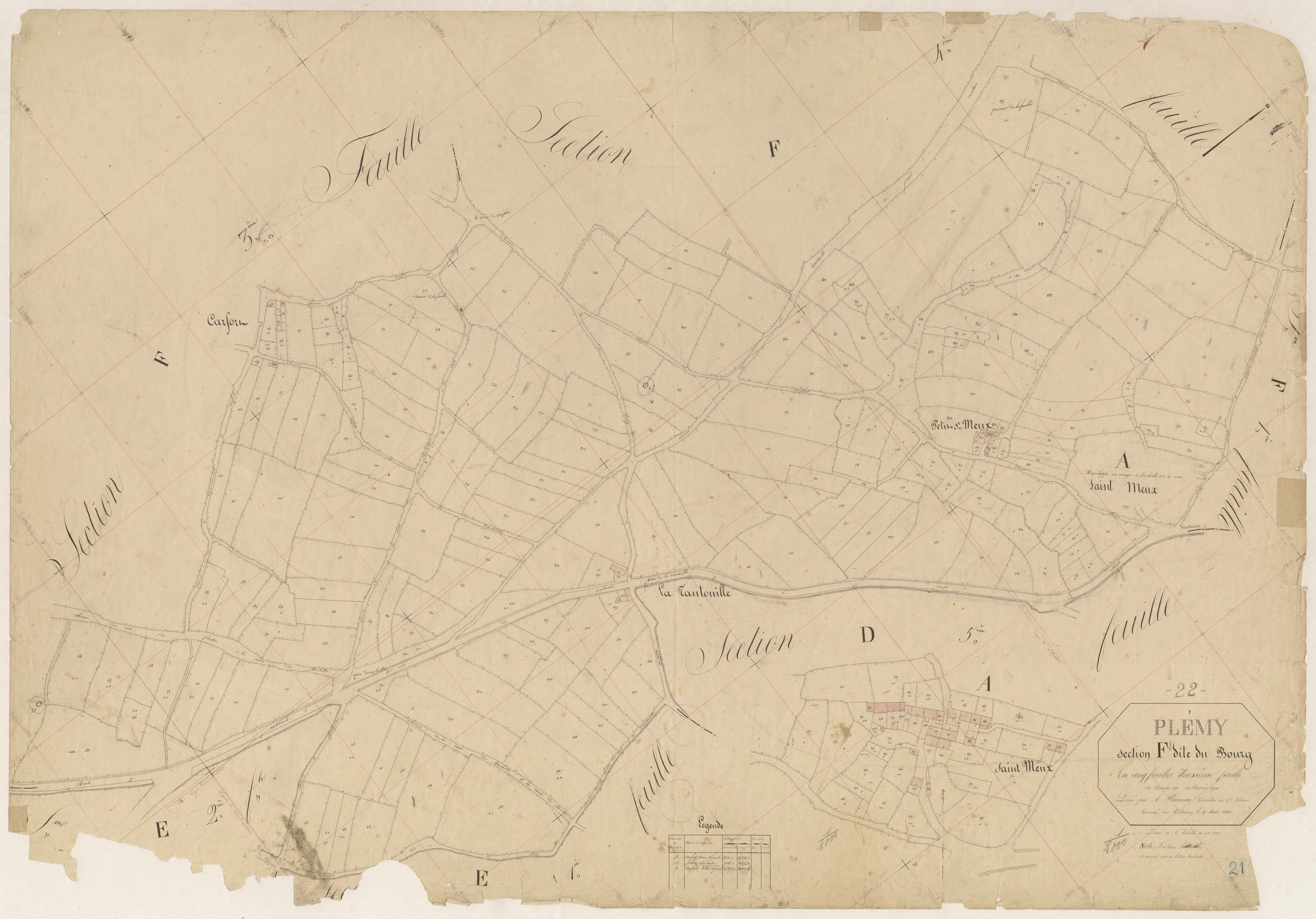 Plémy - Section F, 2e feuille