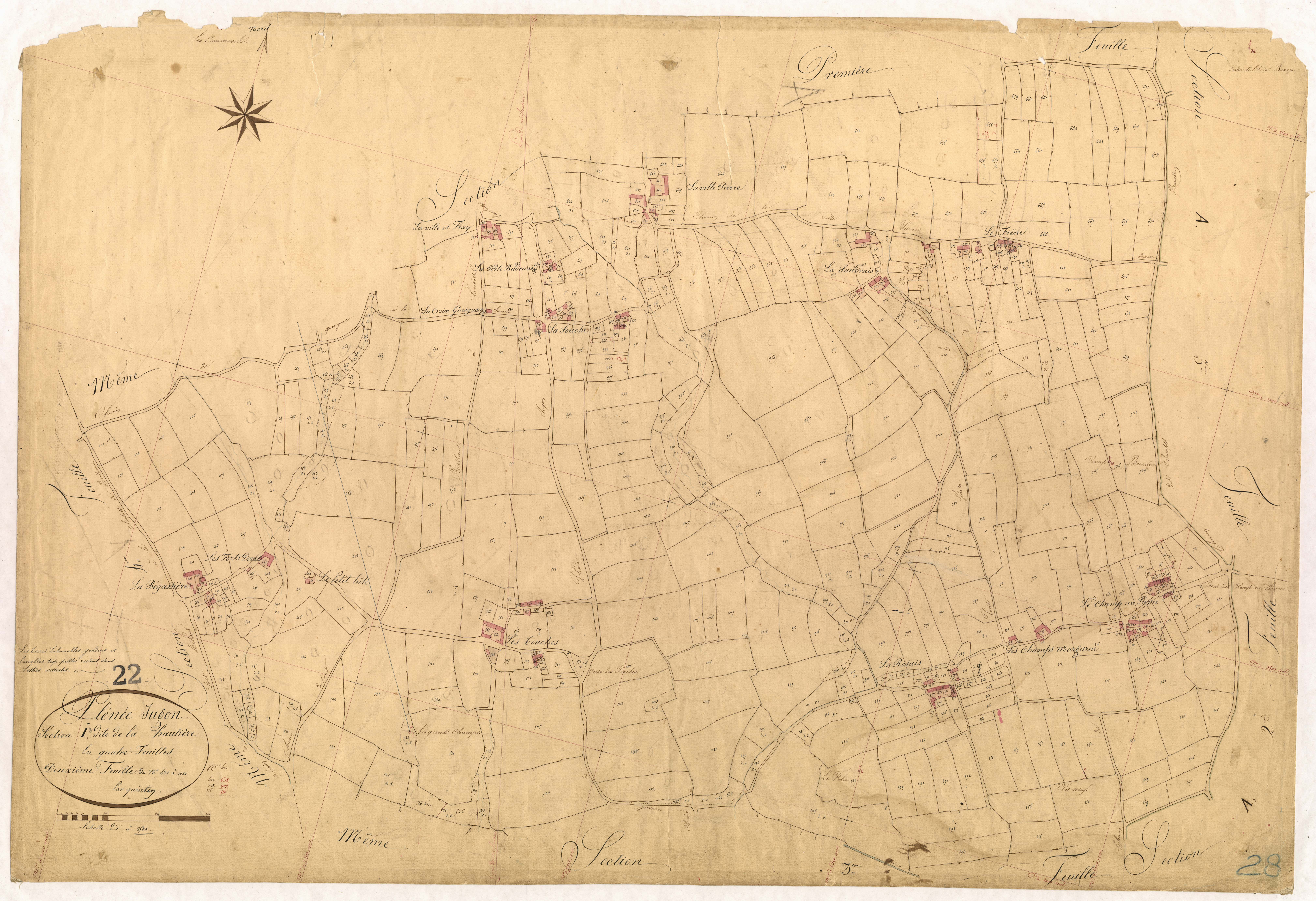 Plénée-Jugon - Section I, 2e feuille