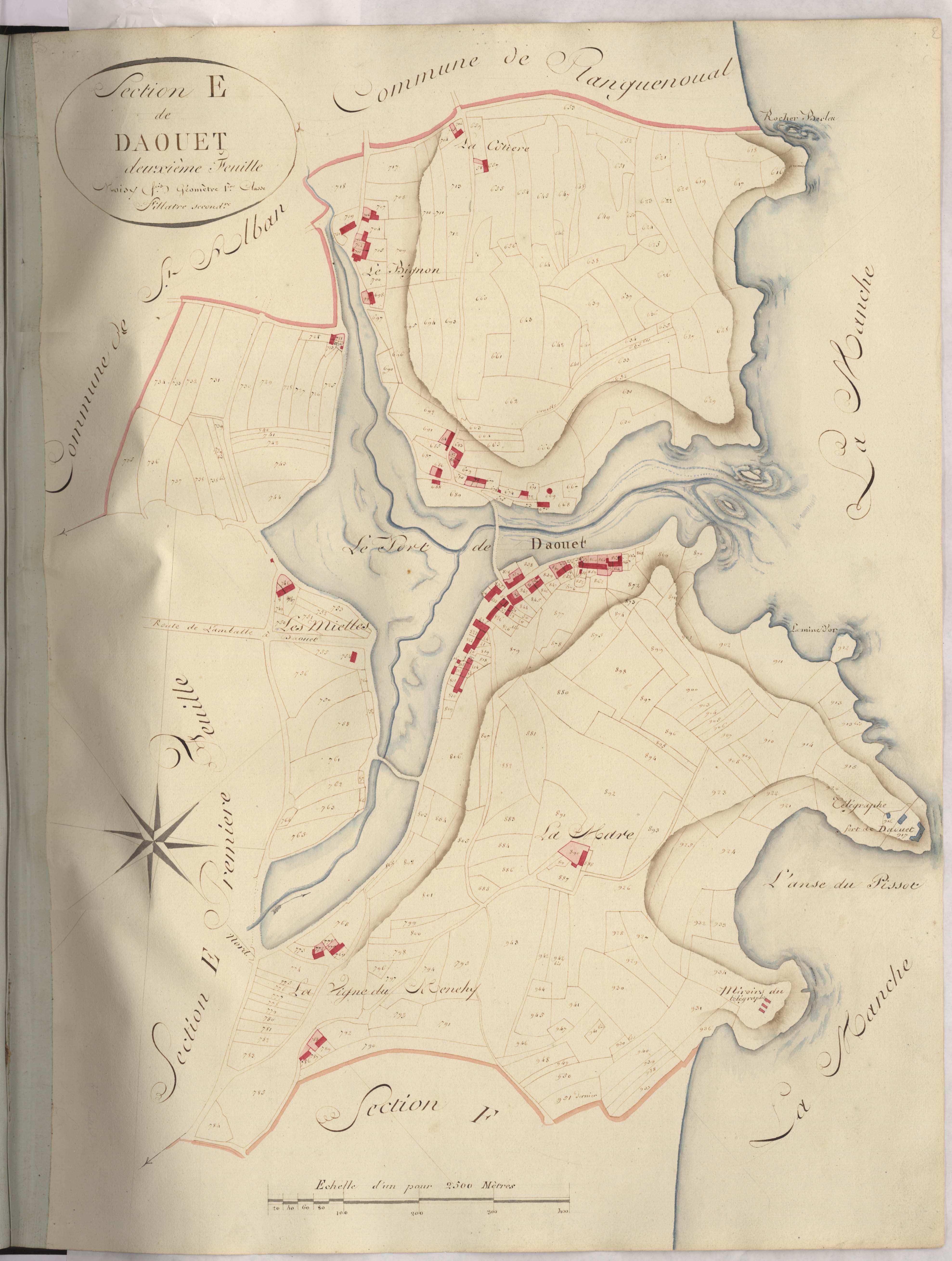 Pléneuf-Val-André - Section E, 2e feuille
