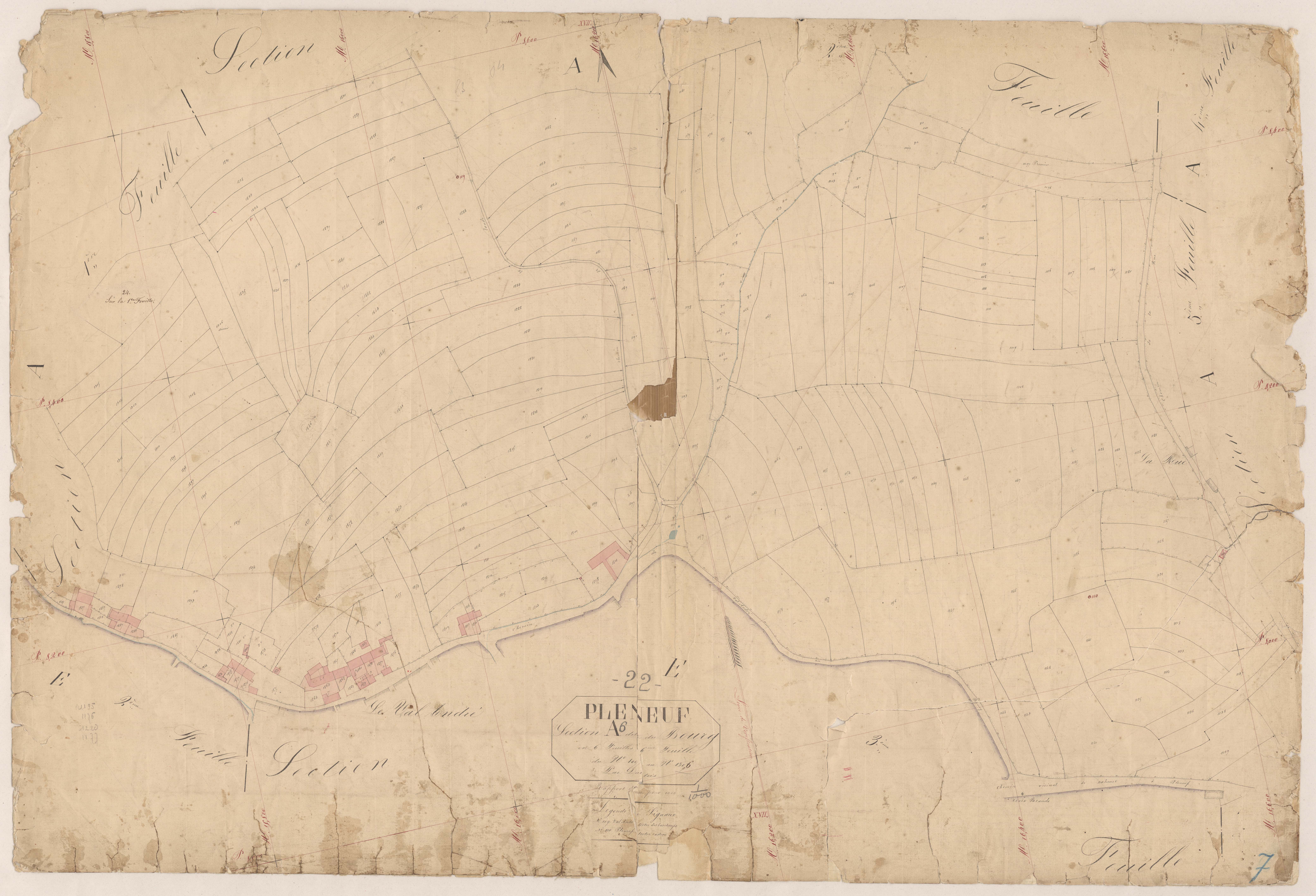 Pléneuf-Val-André - Section A, 6e feuille