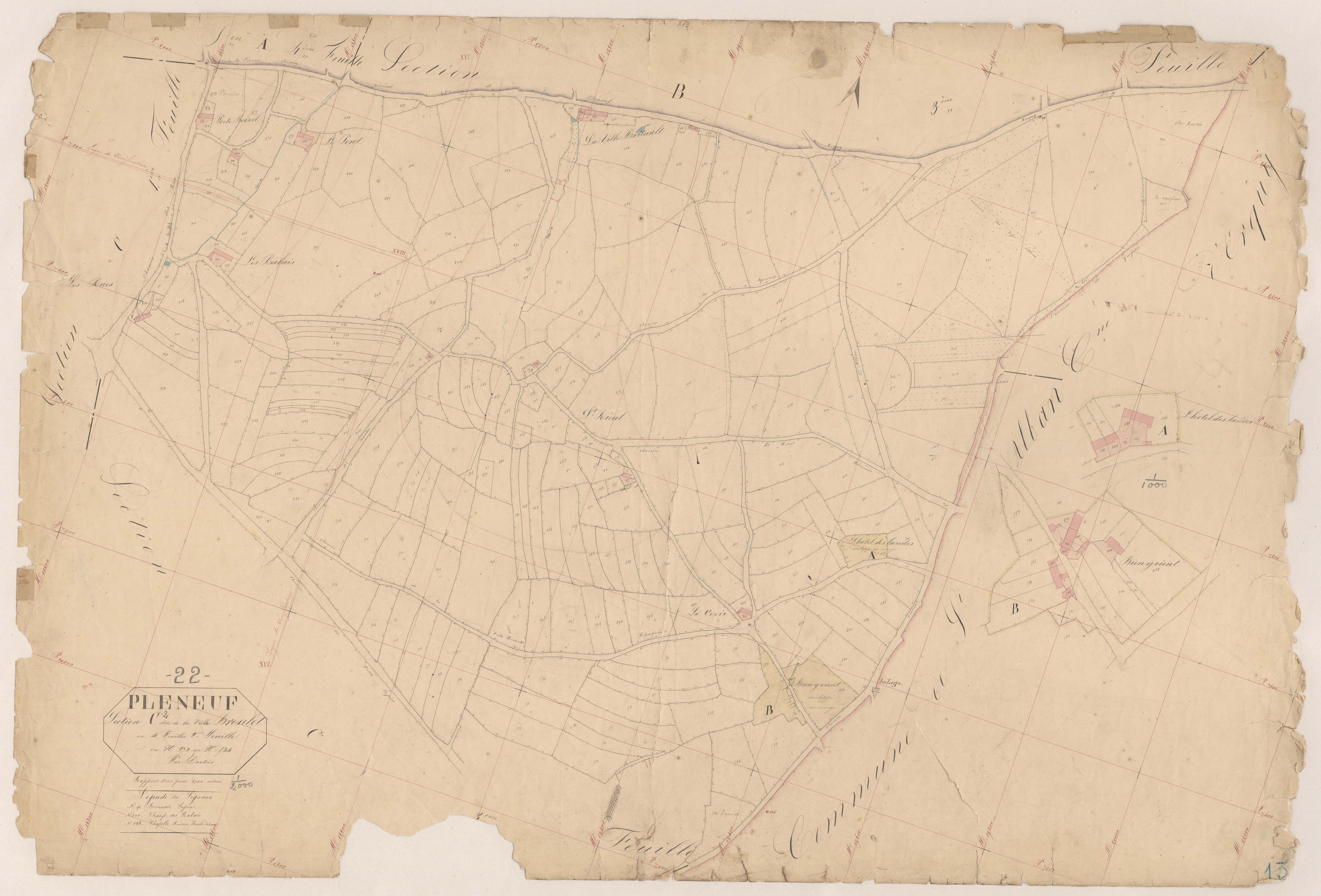 Pléneuf-Val-André - Section C, 2e feuille