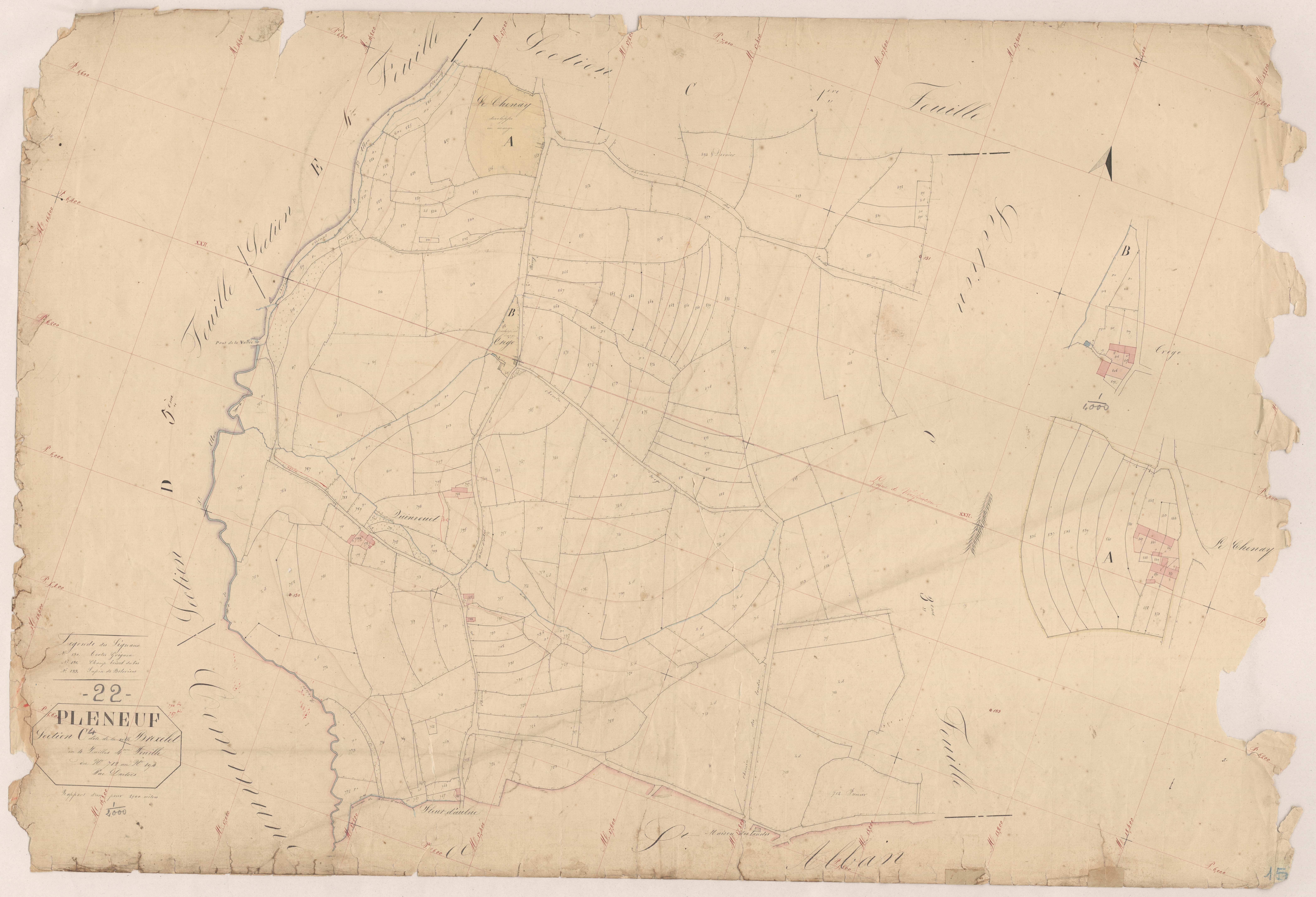Pléneuf-Val-André - Section C, 4e feuille