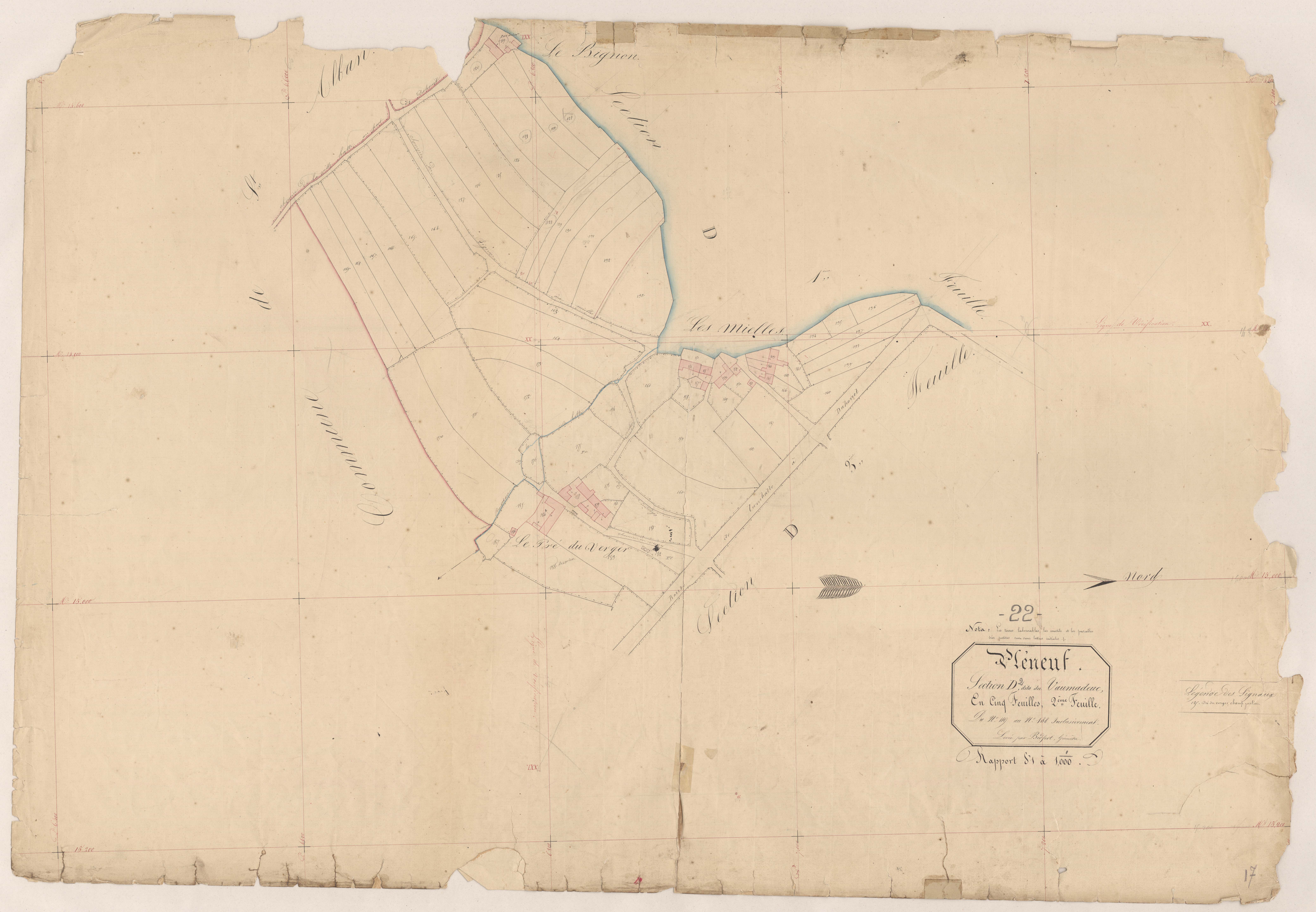 Pléneuf-Val-André - Section D, 2e feuille