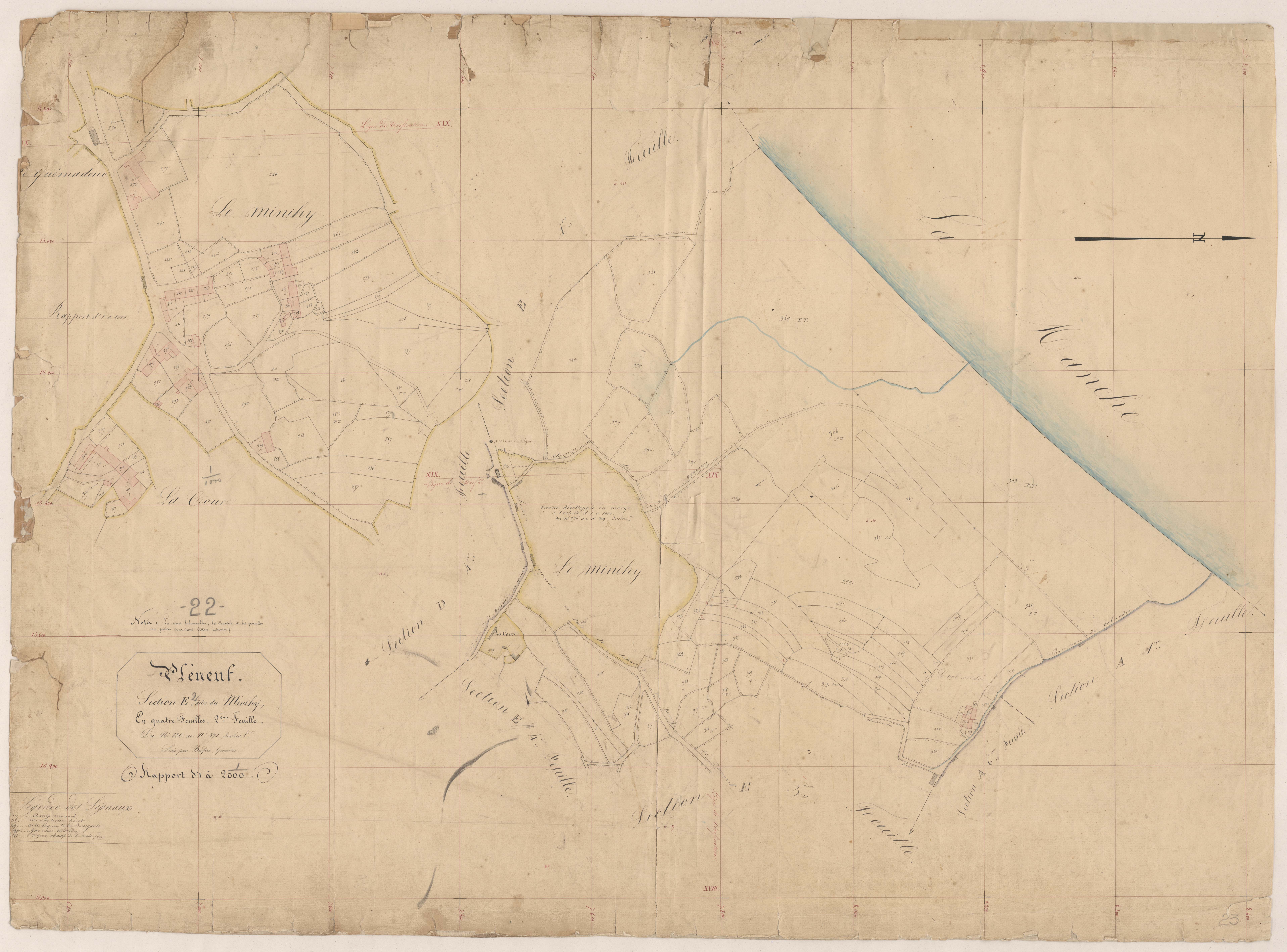Pléneuf-Val-André - Section E, 2e feuille