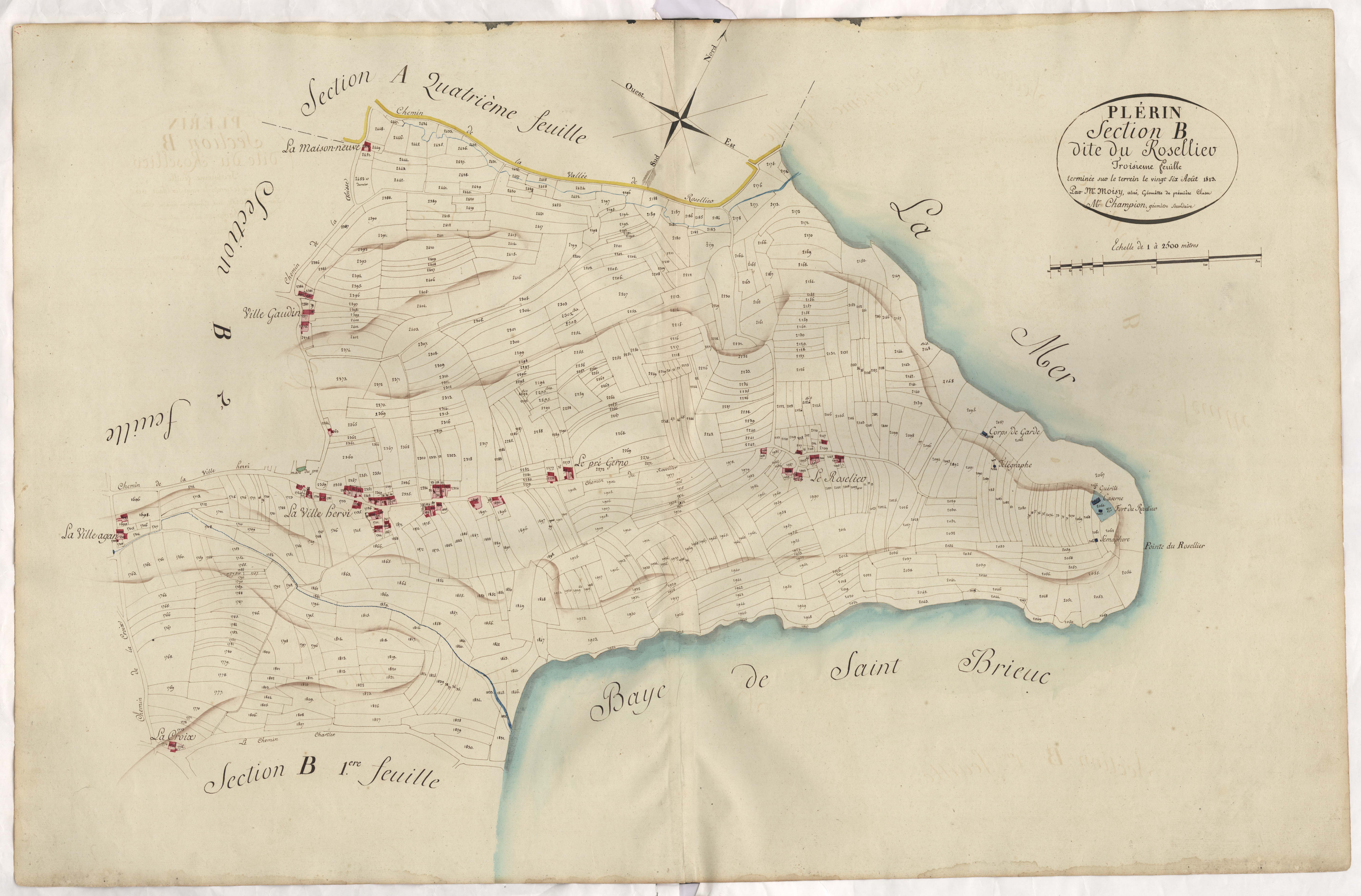 Plérin - Section B, 3e feuille