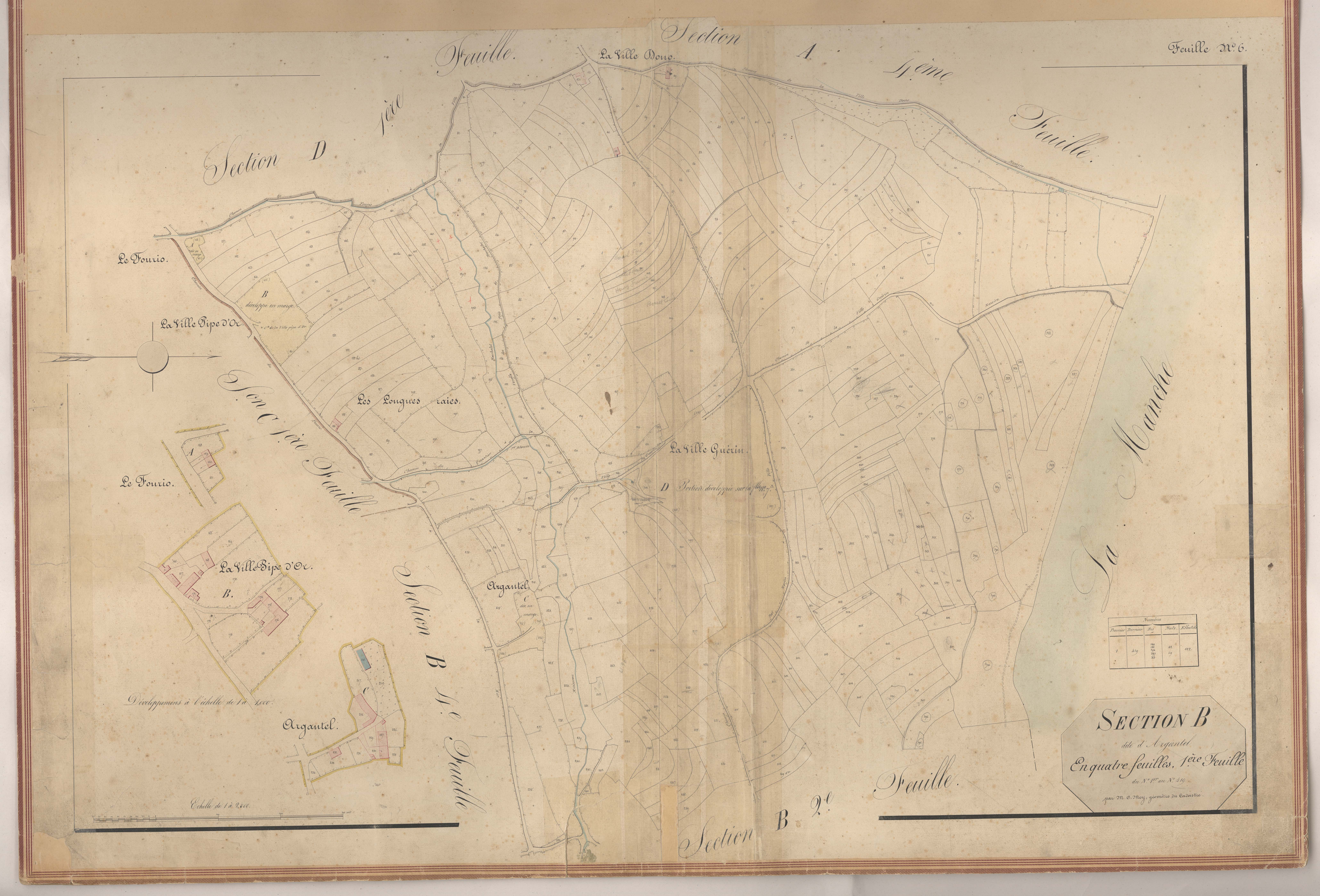Plérin - Section B, 1re feuille