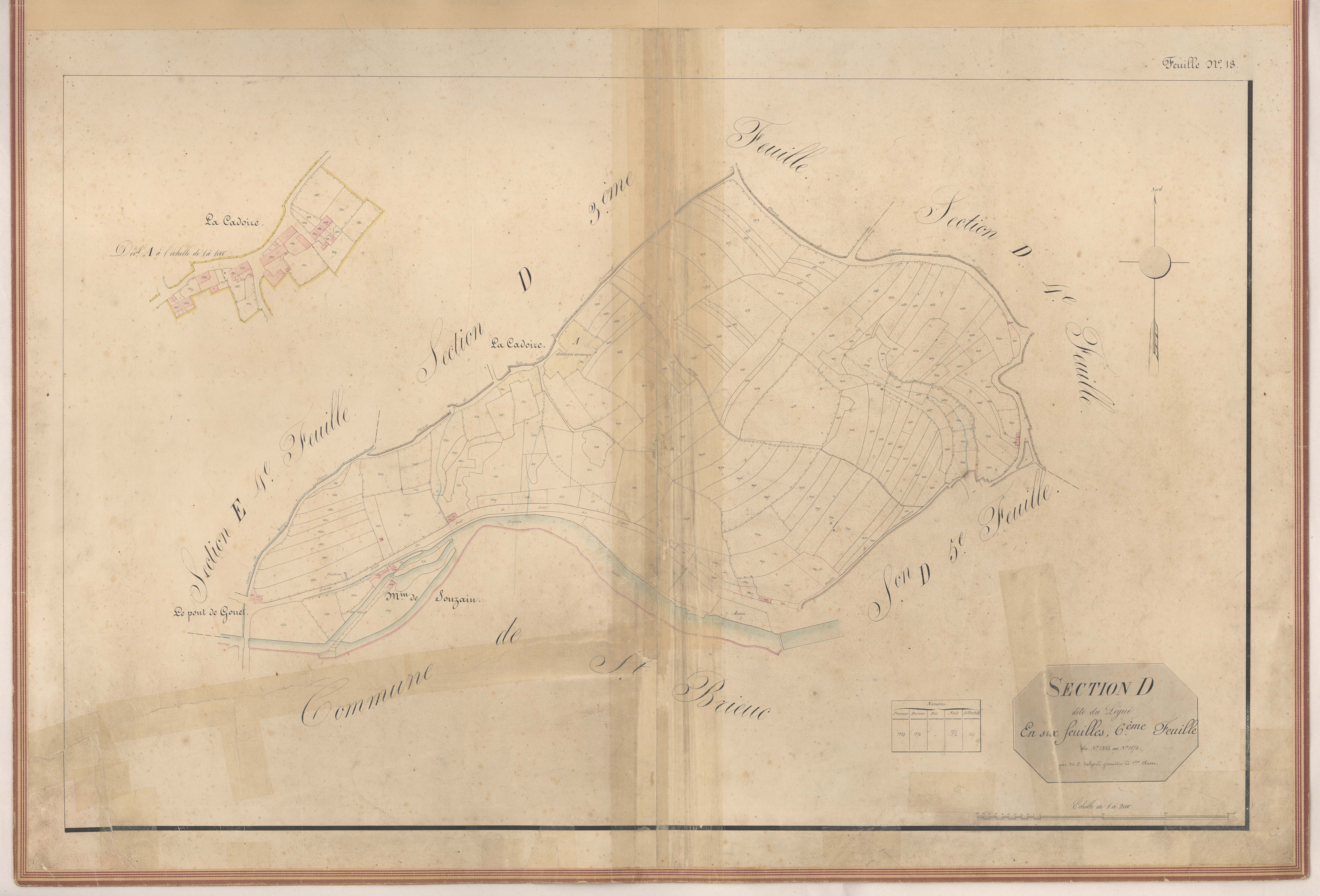 Plérin - Section D, 6e feuille