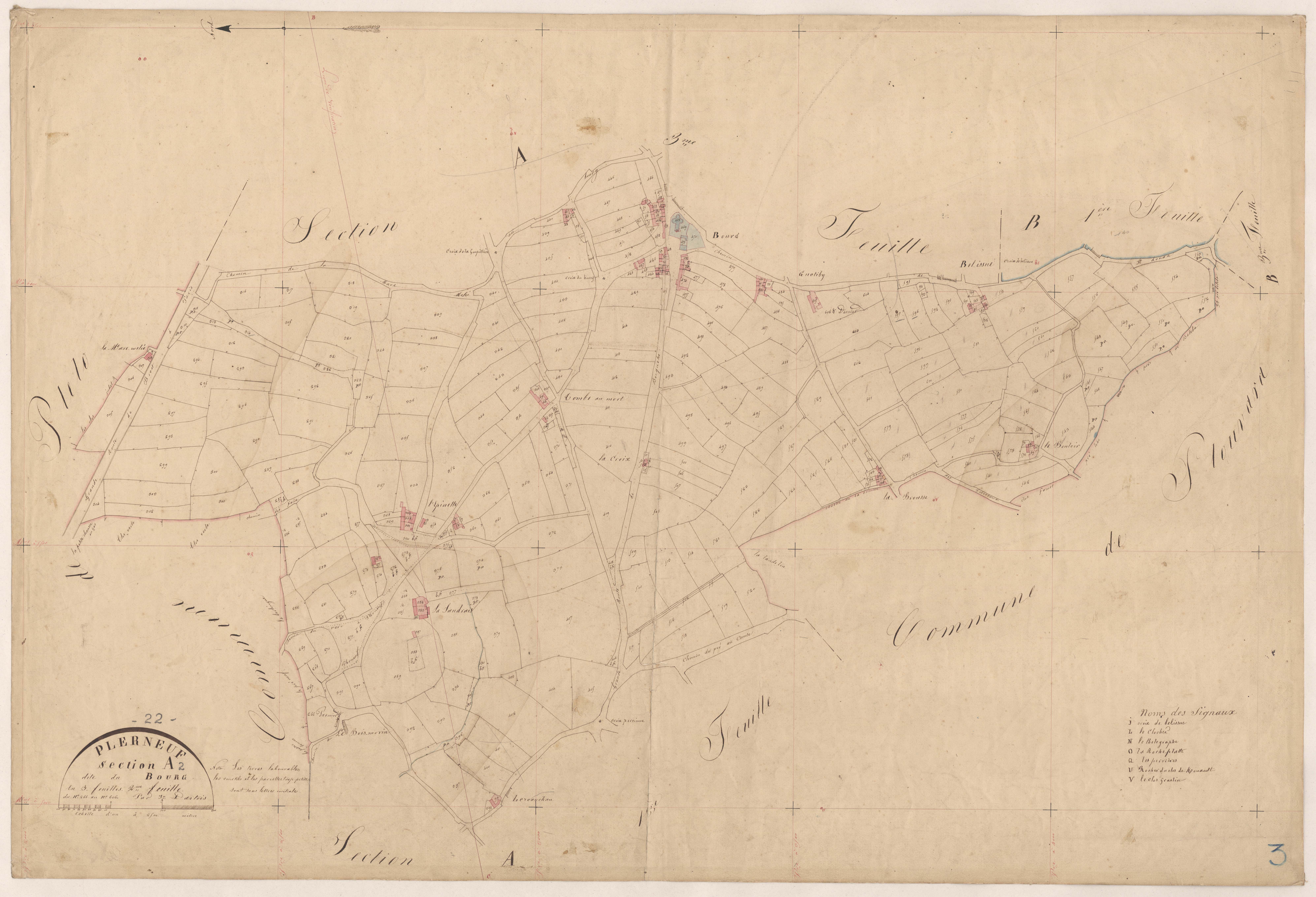 Plerneuf - Section A, 2e feuille