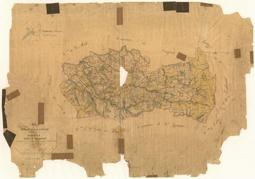 Plessala - Tableau d'assemblage