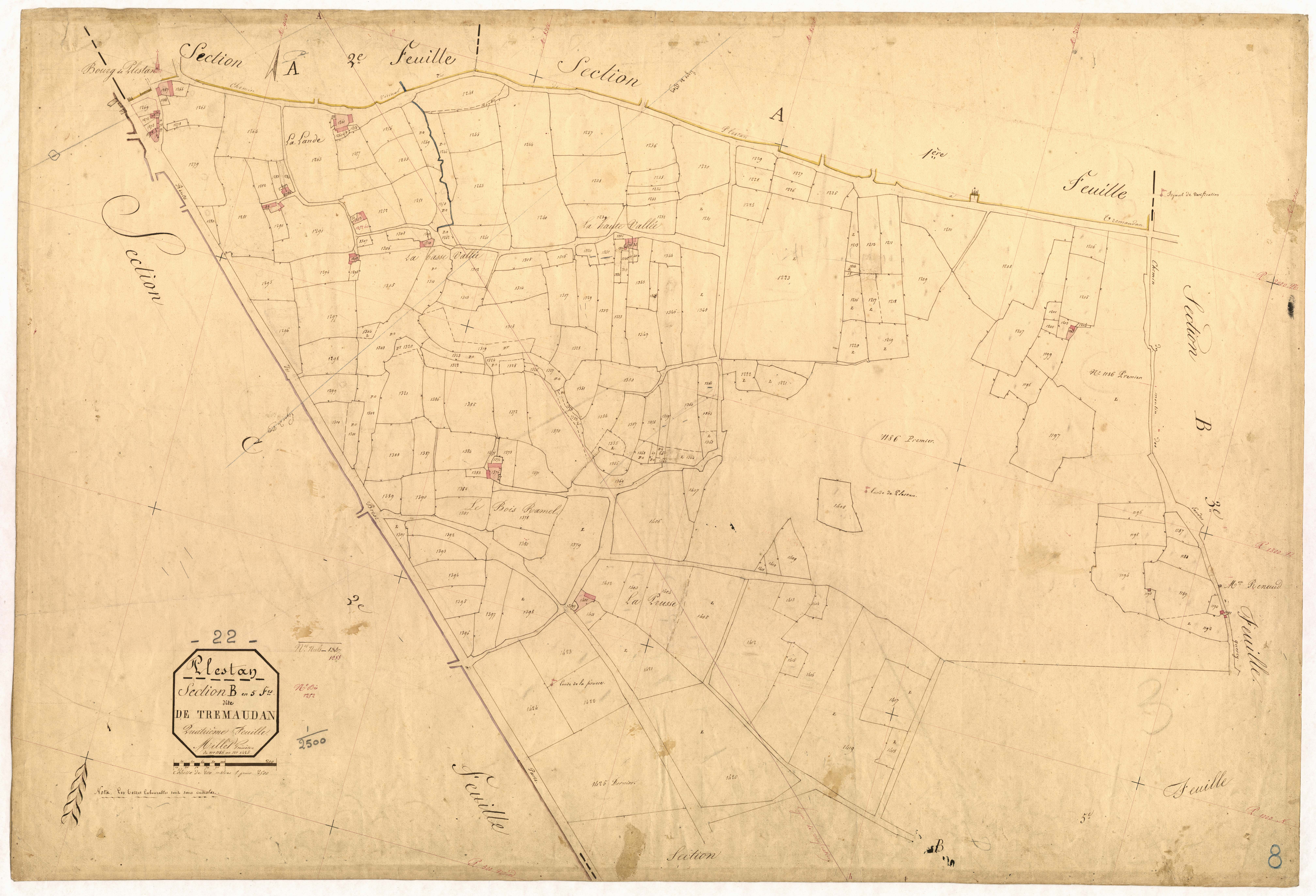 Plestan - Section B, 4e feuille