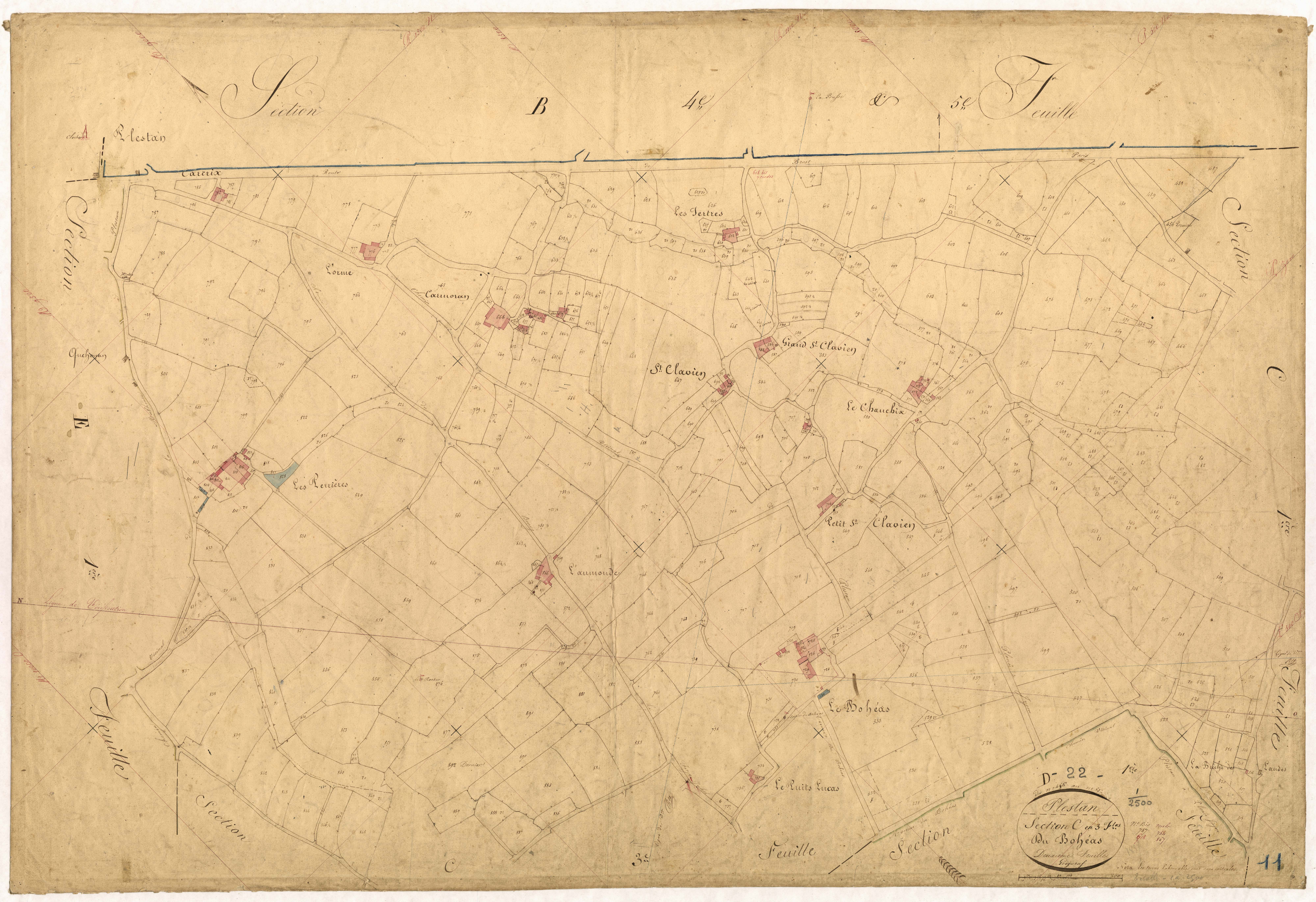 Plestan - Section C, 2e feuille
