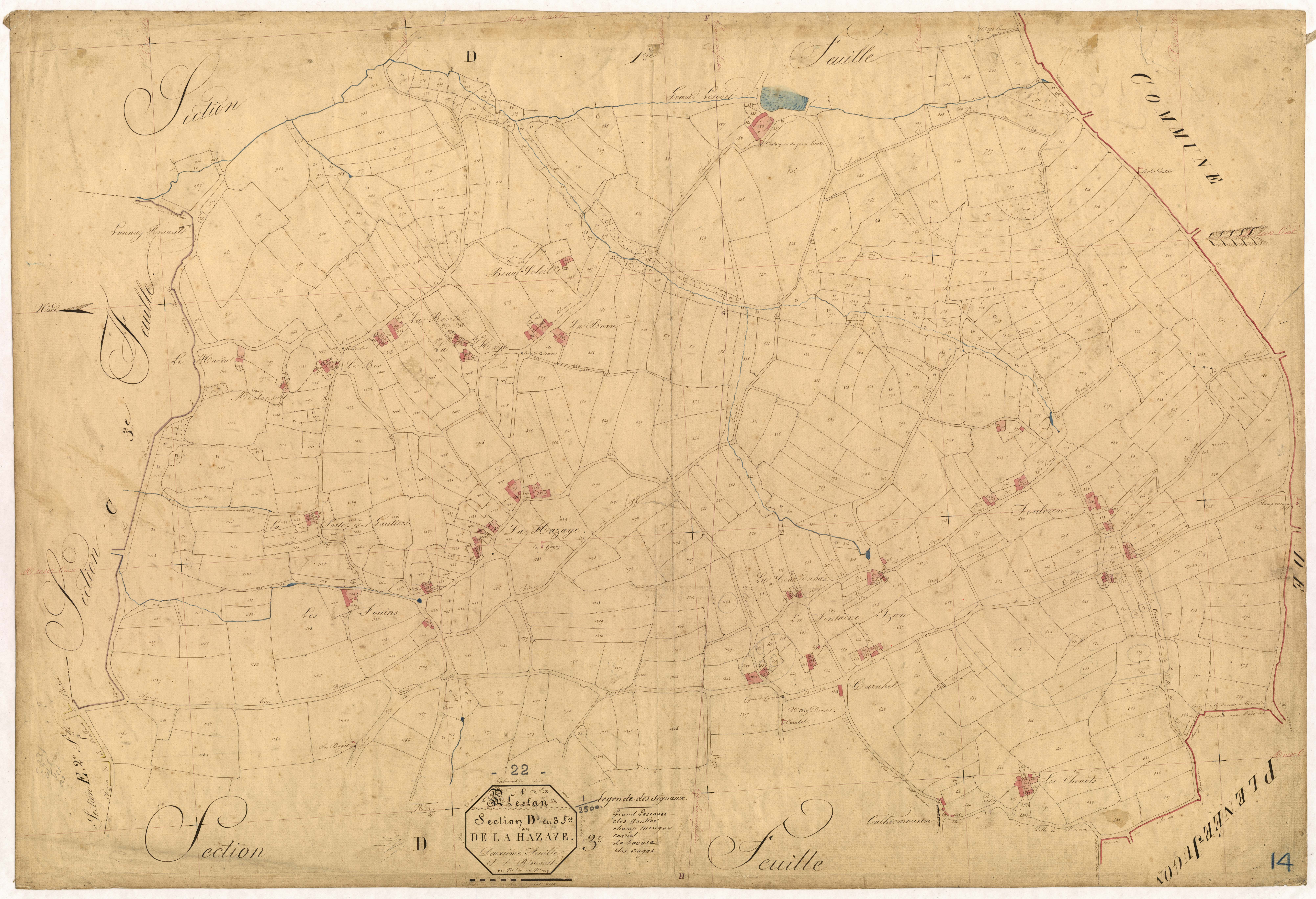 Plestan - Section D, 2e feuille