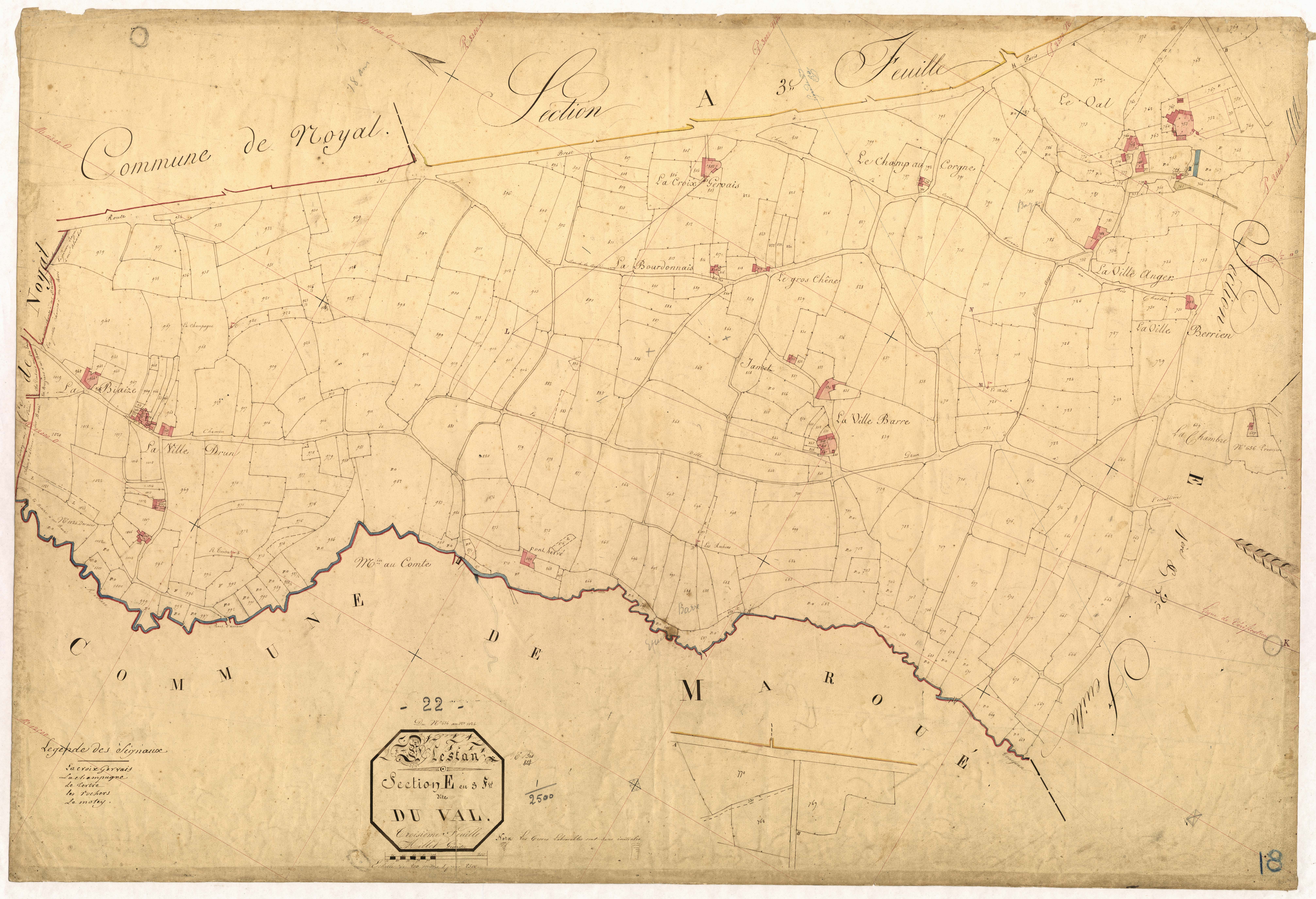 Plestan - Section E, 3e feuille