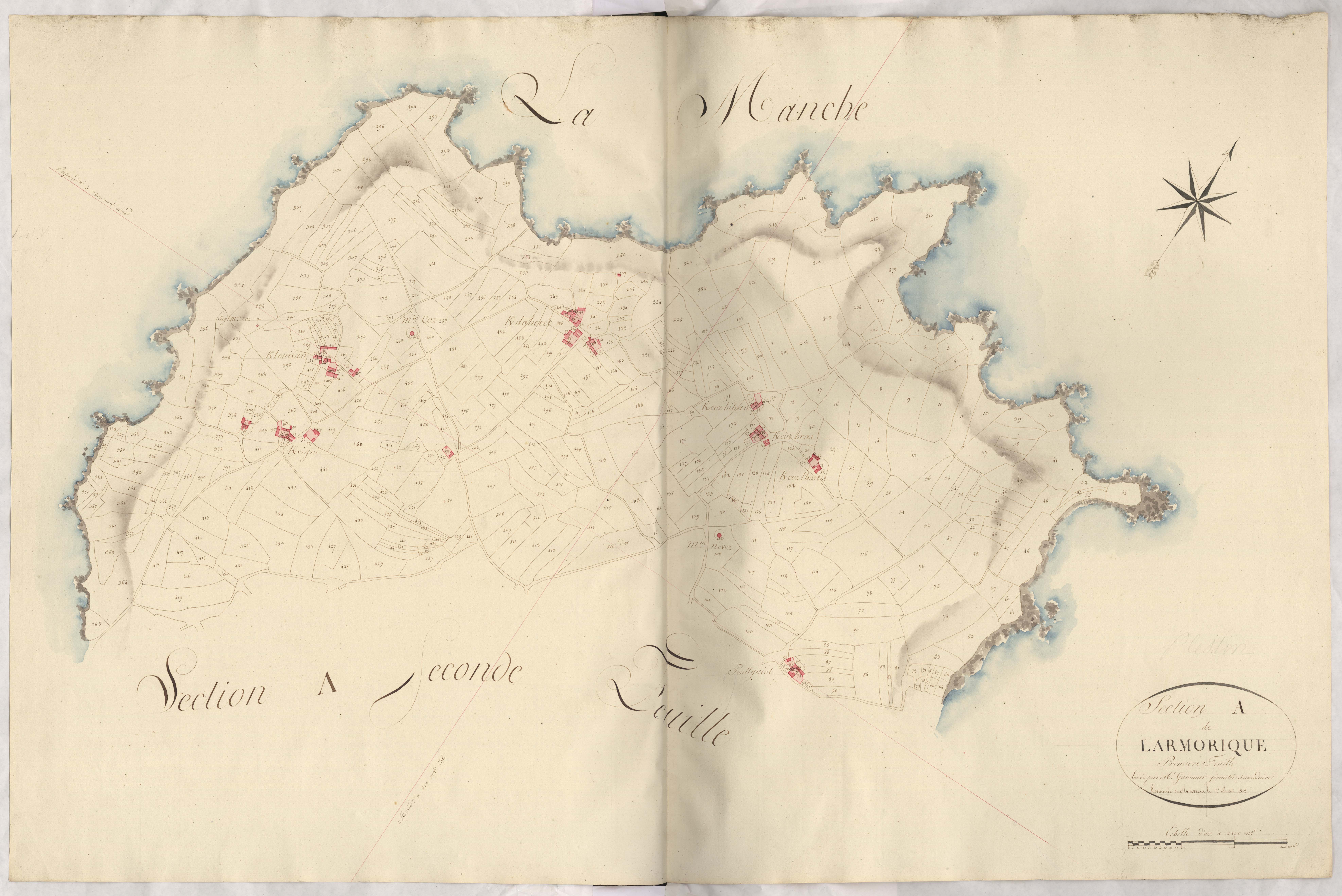 Plestin-les-Grèves - Section A, 1re feuille
