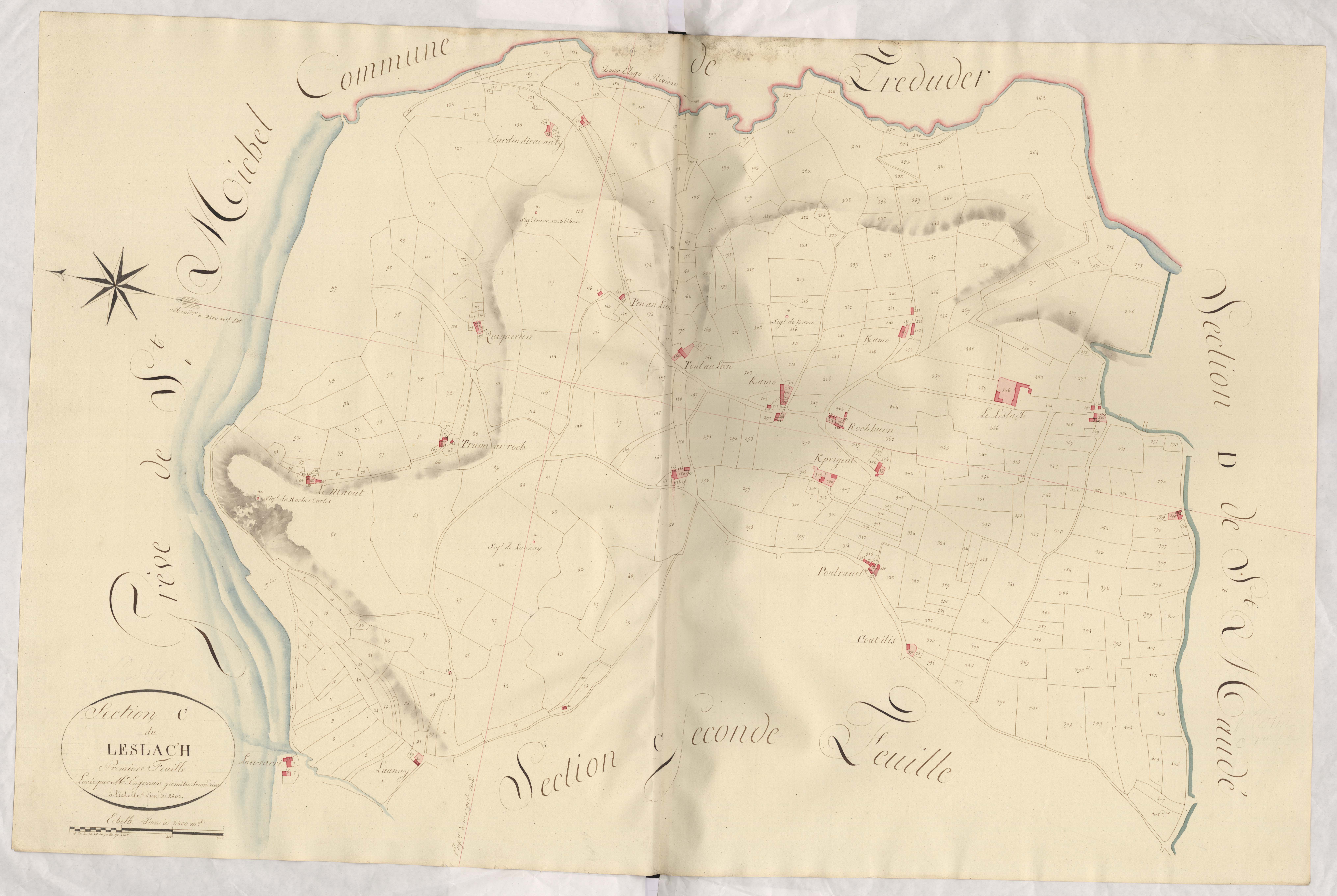 Plestin-les-Grèves - Section C, 1re feuille