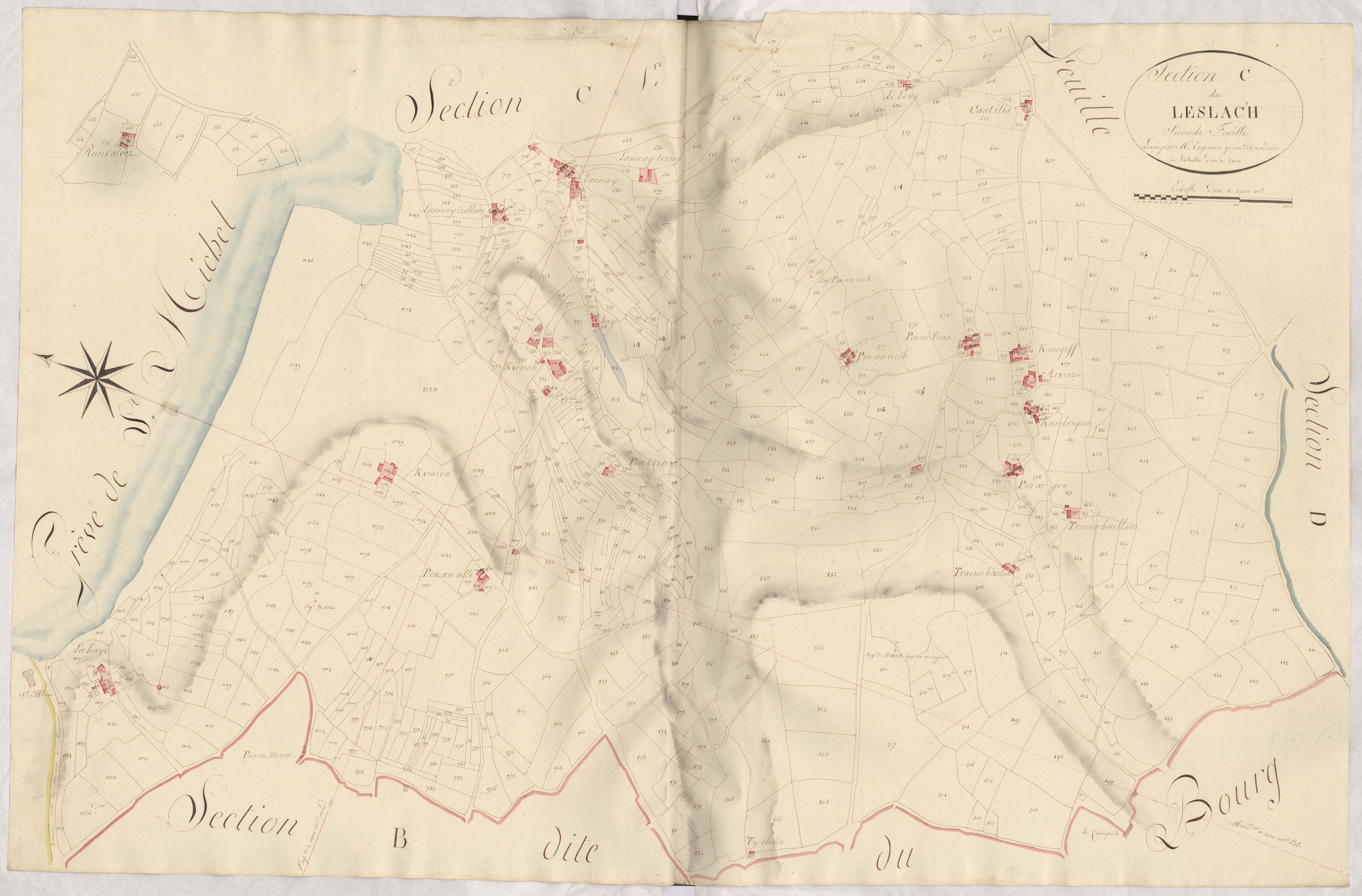 Plestin-les-Grèves - Section C, 2e feuille