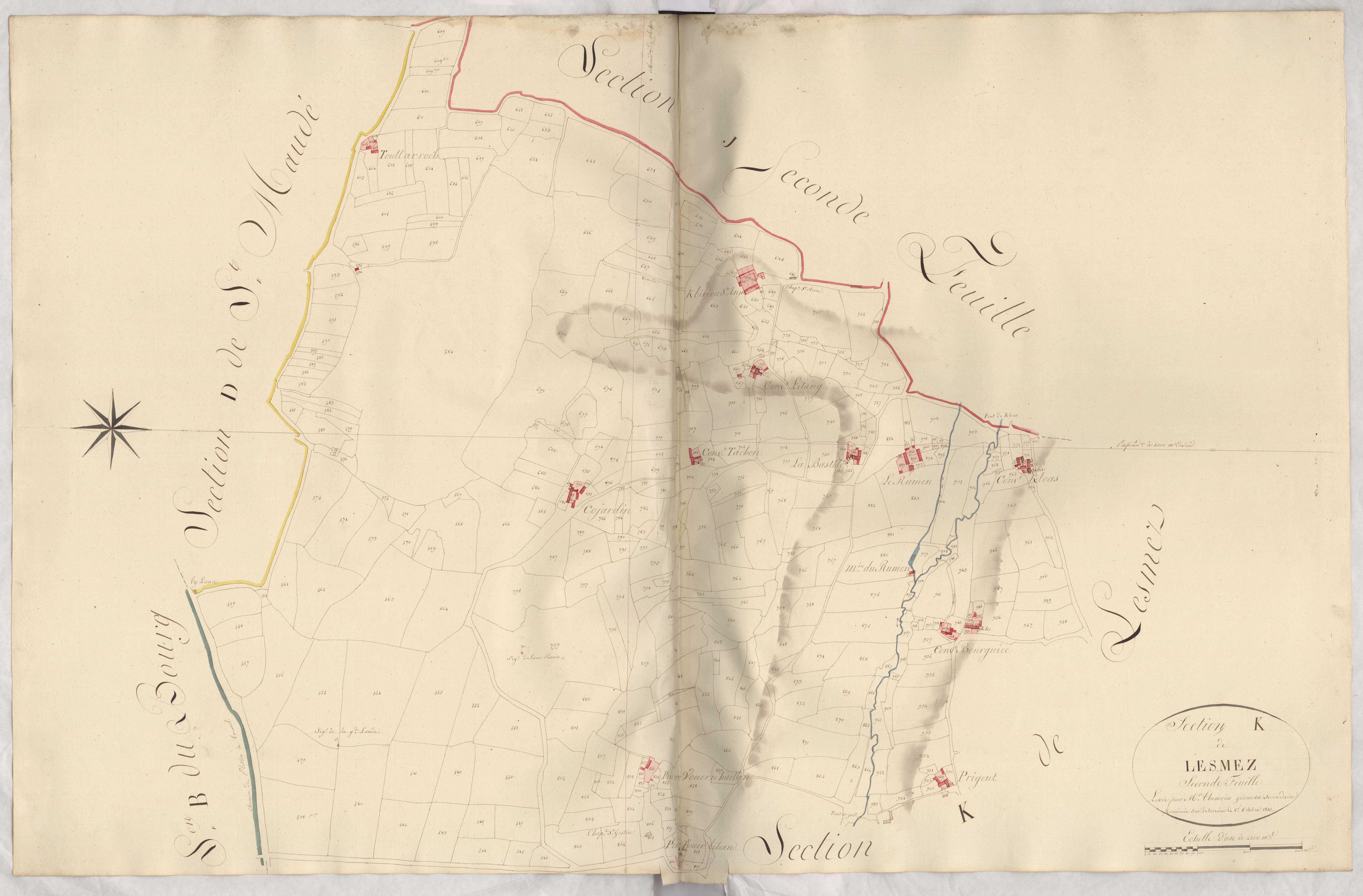 Plestin-les-Grèves - Section K, 2e feuille
