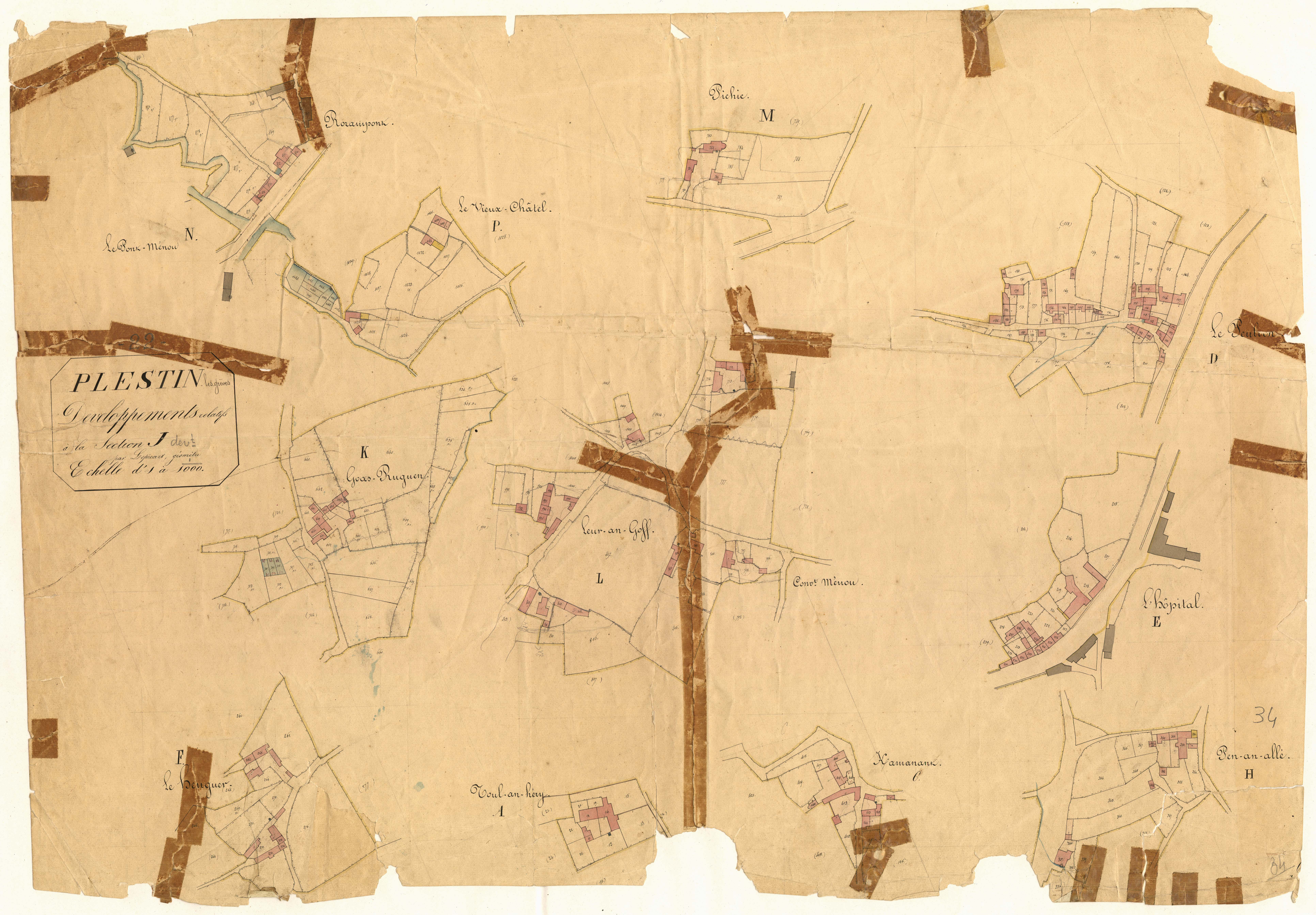Plestin-les-Grèves - Section J : développement