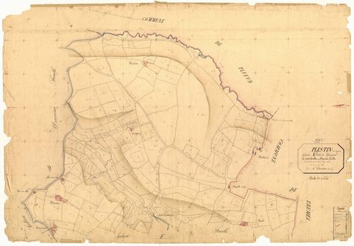 Plestin-les-Grèves - Section E, 1re feuille