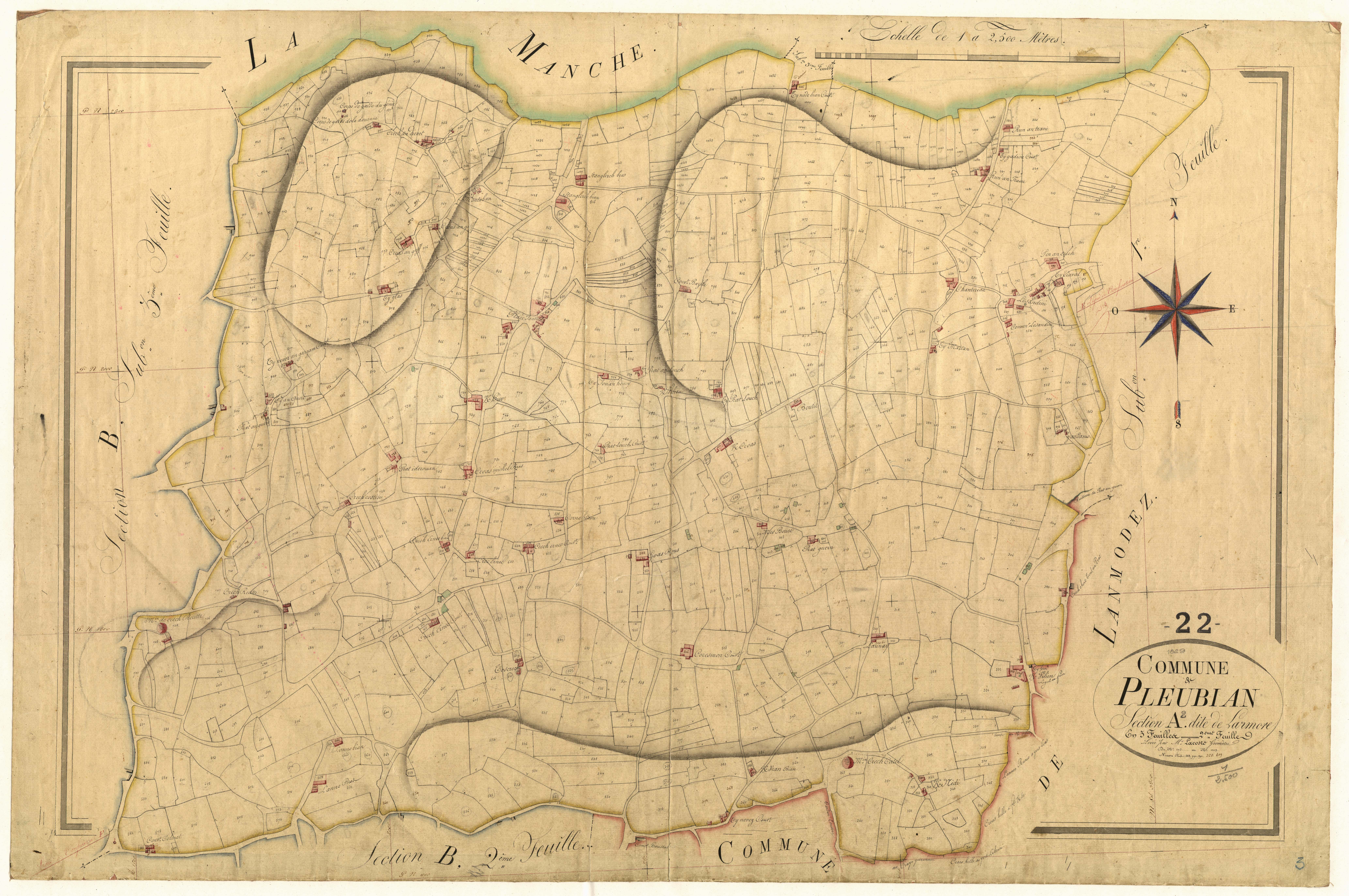Pleubian - Section A, 2e feuille