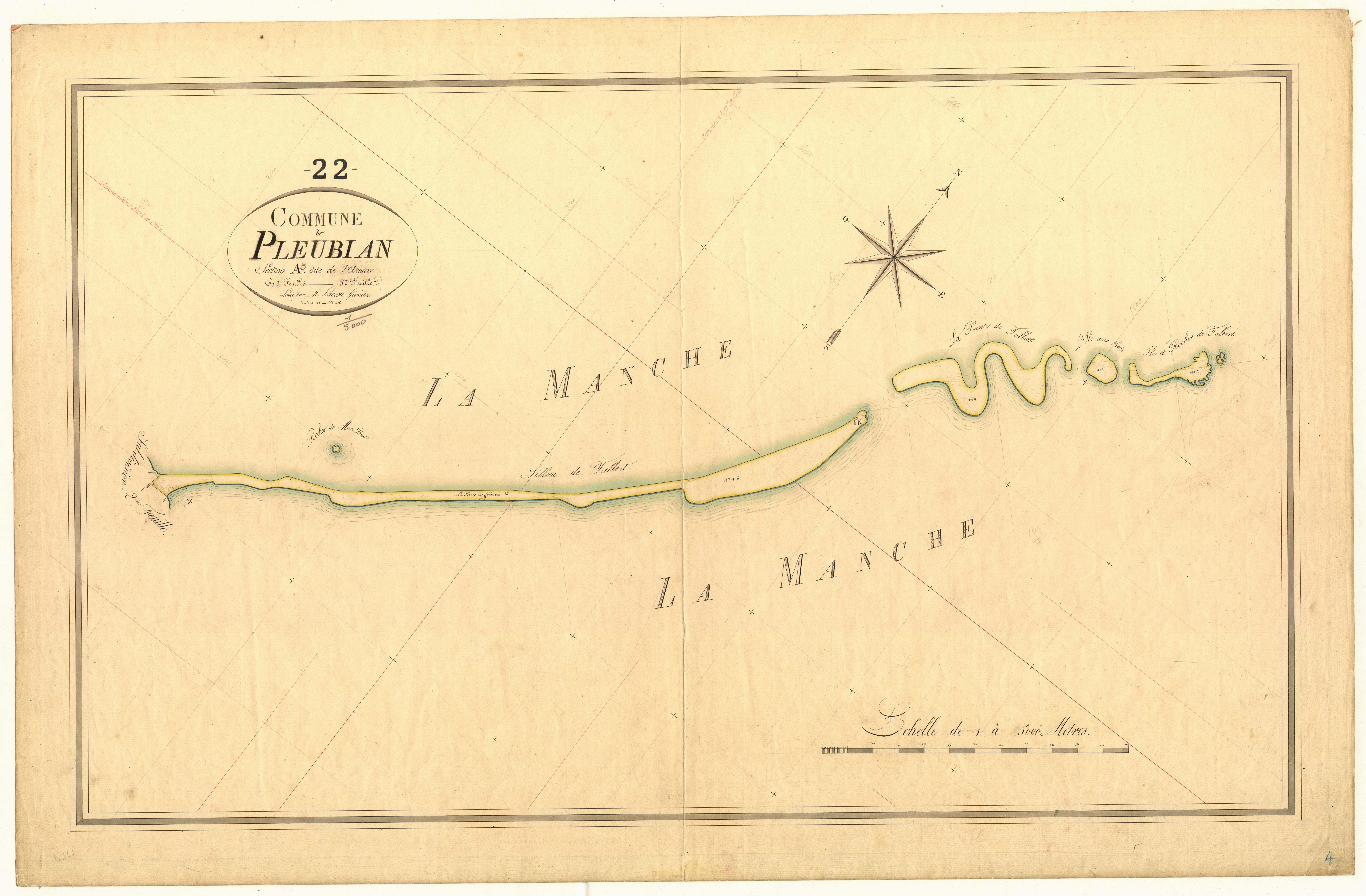 Pleubian - Section A, 3e feuille