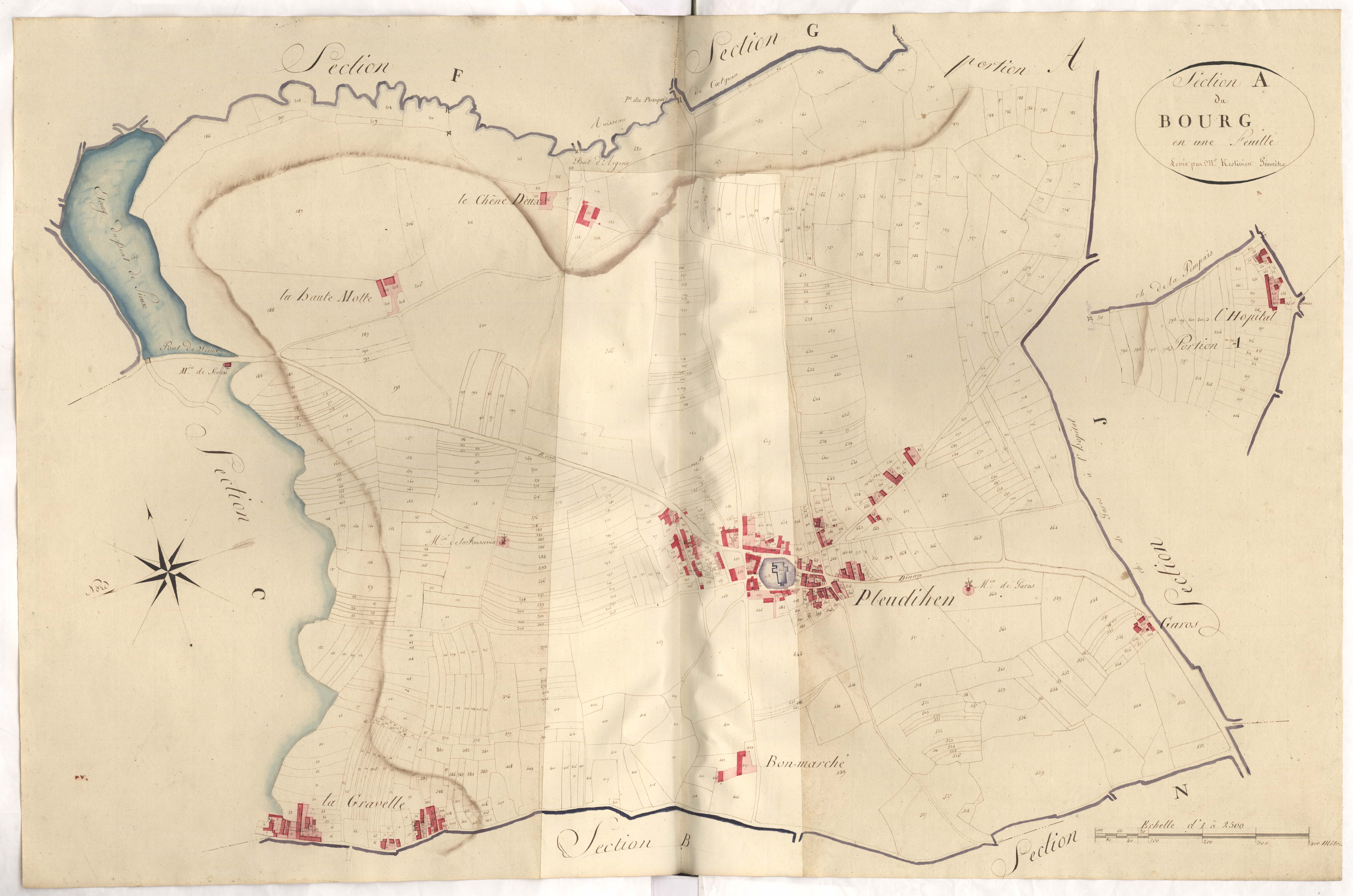 Pleudihen-sur-Rance - Section A, 1re feuille