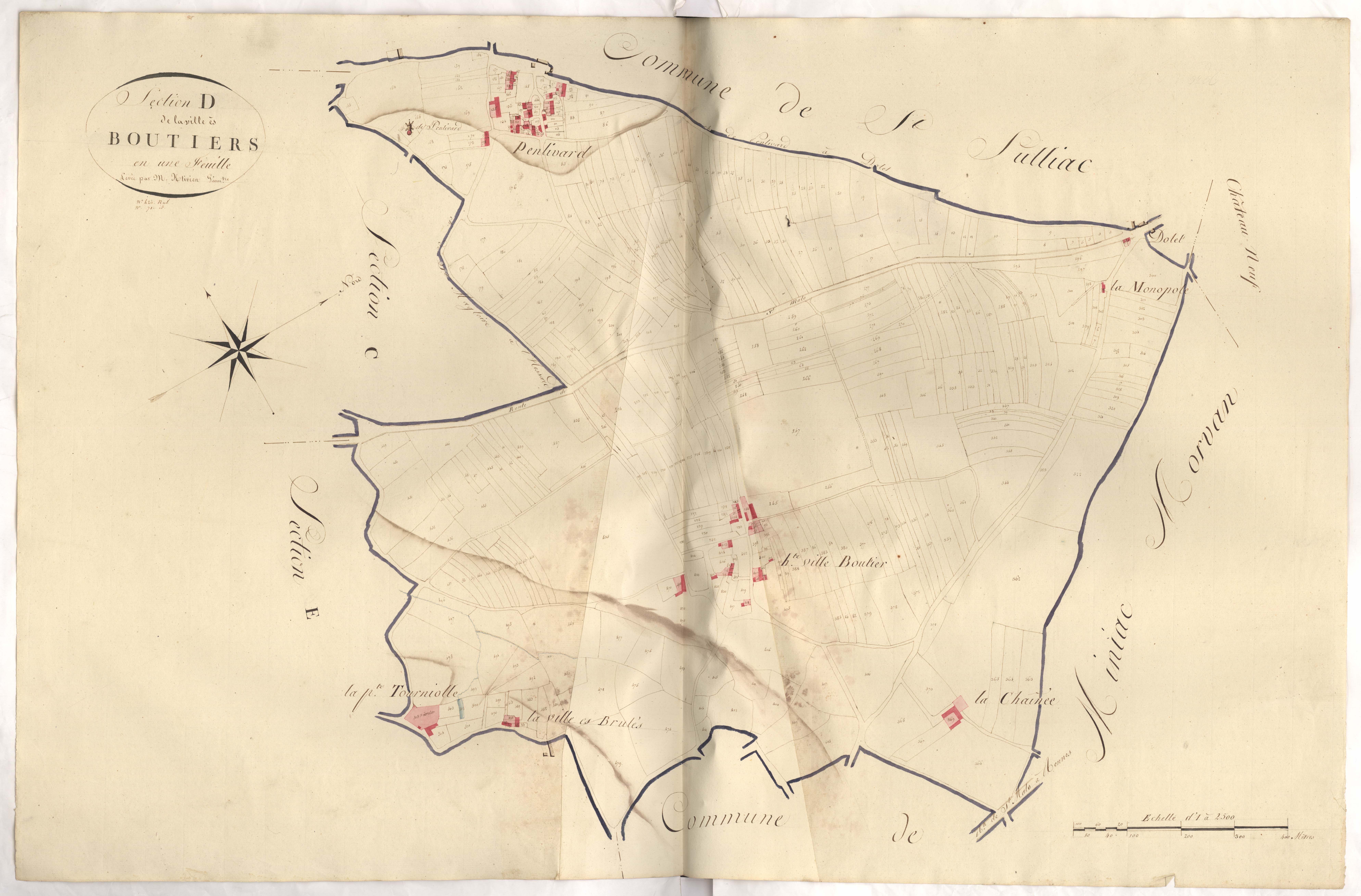 Pleudihen-sur-Rance - Section B, 2e feuille