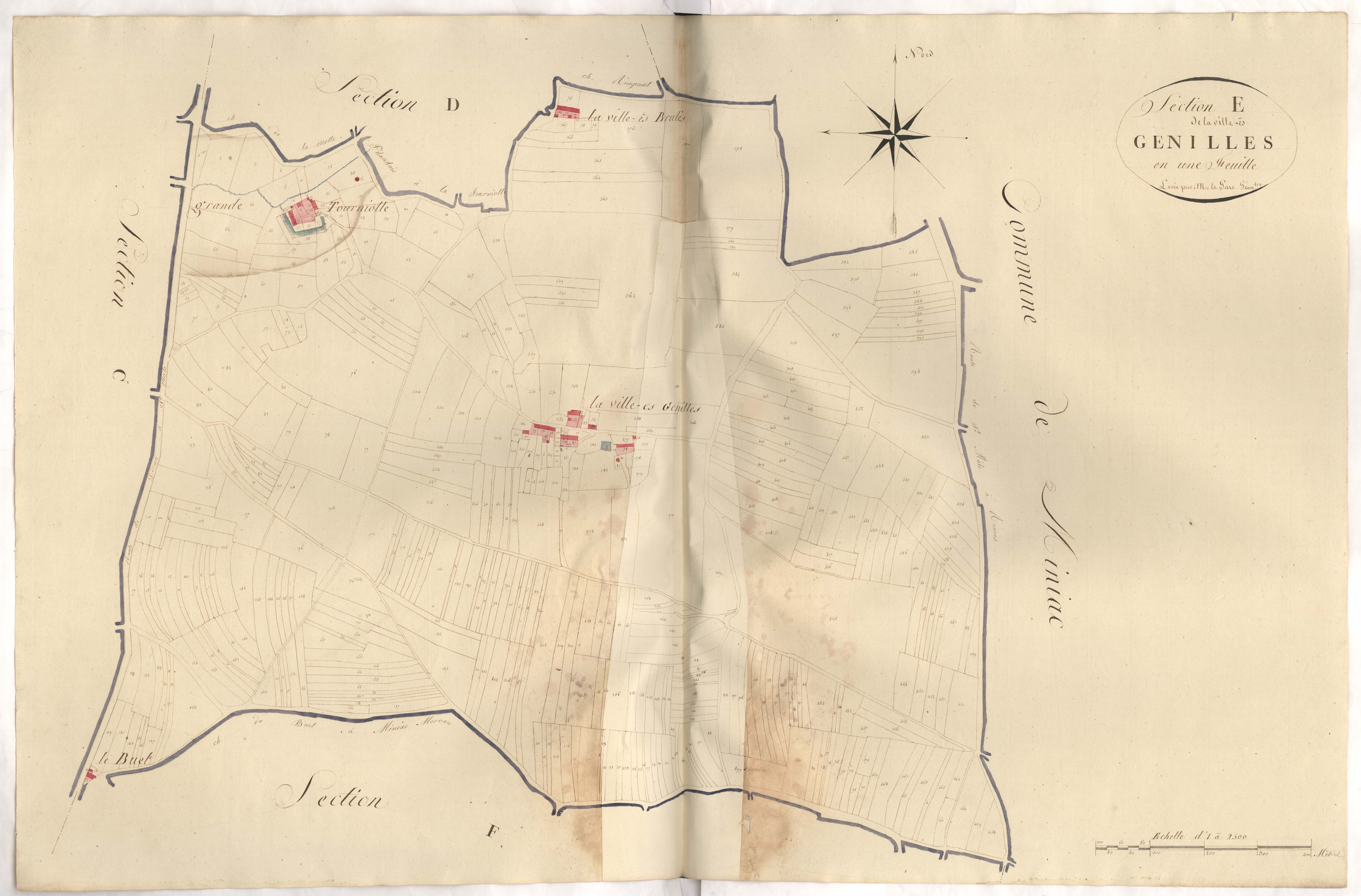 Pleudihen-sur-Rance - Section C, 1re feuille