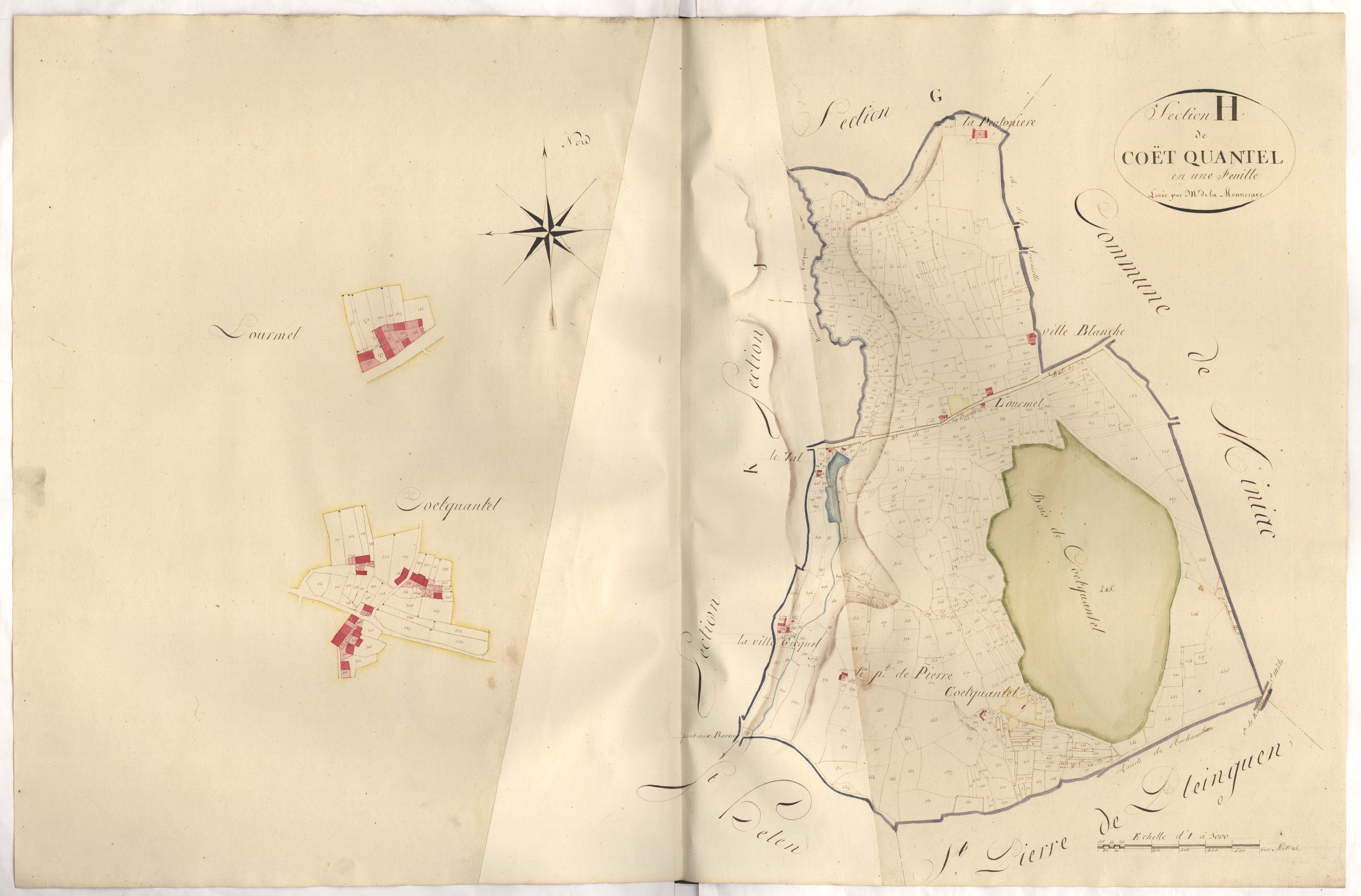 Pleudihen-sur-Rance - Section C, Développement de la 2e feuille