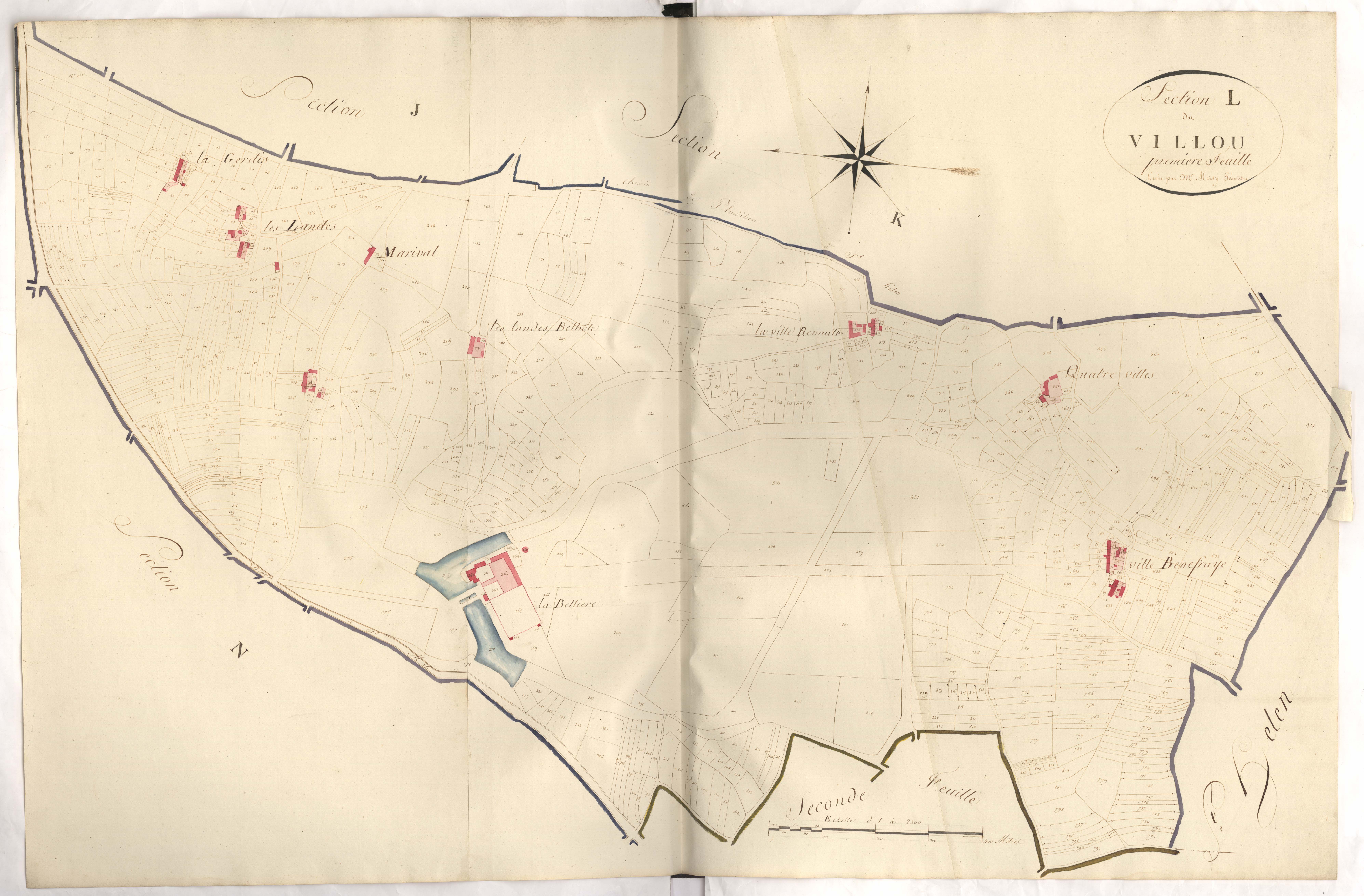 Pleudihen-sur-Rance - Section D, 2e feuille
