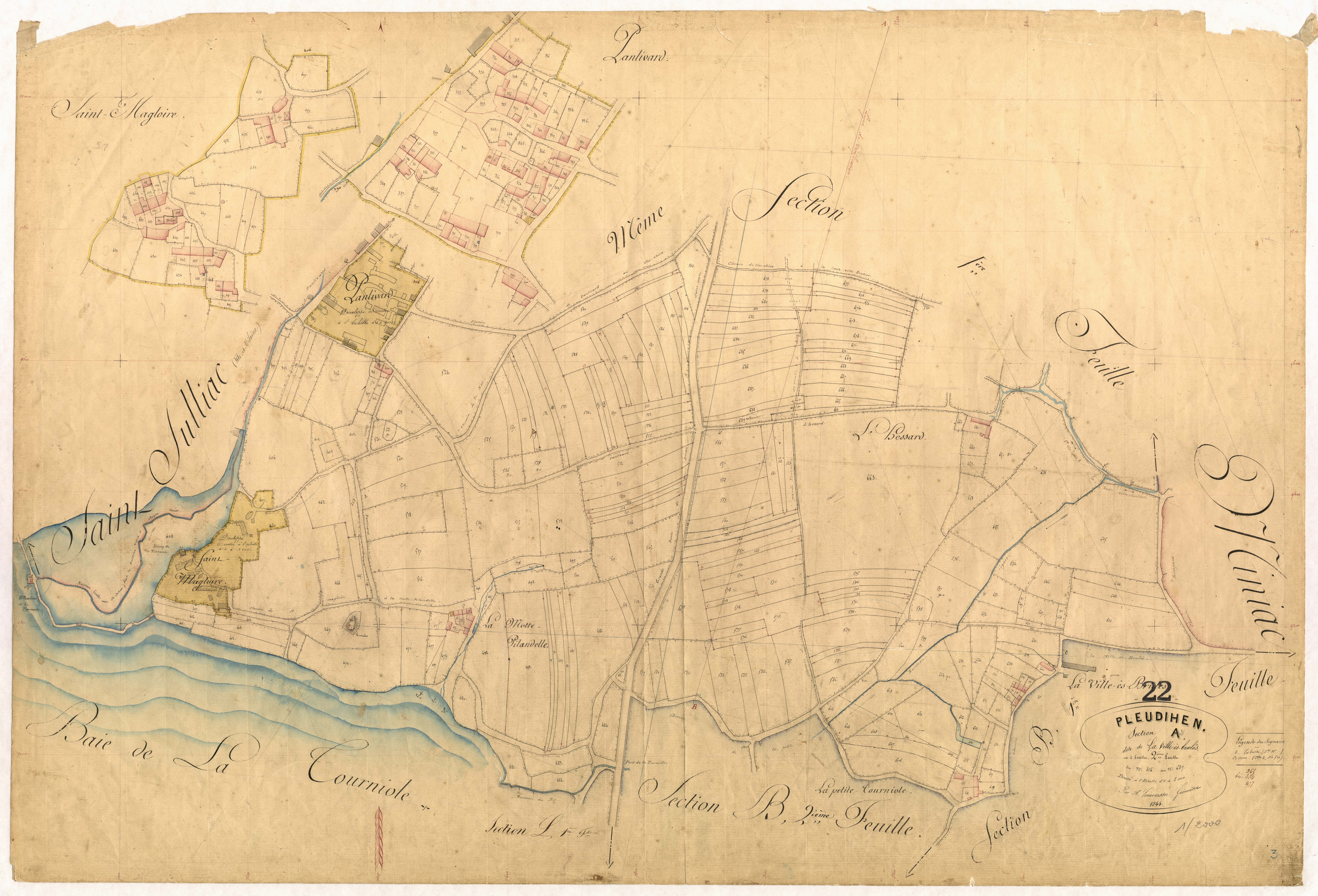 Pleudihen-sur-Rance - Section A, 2e feuille