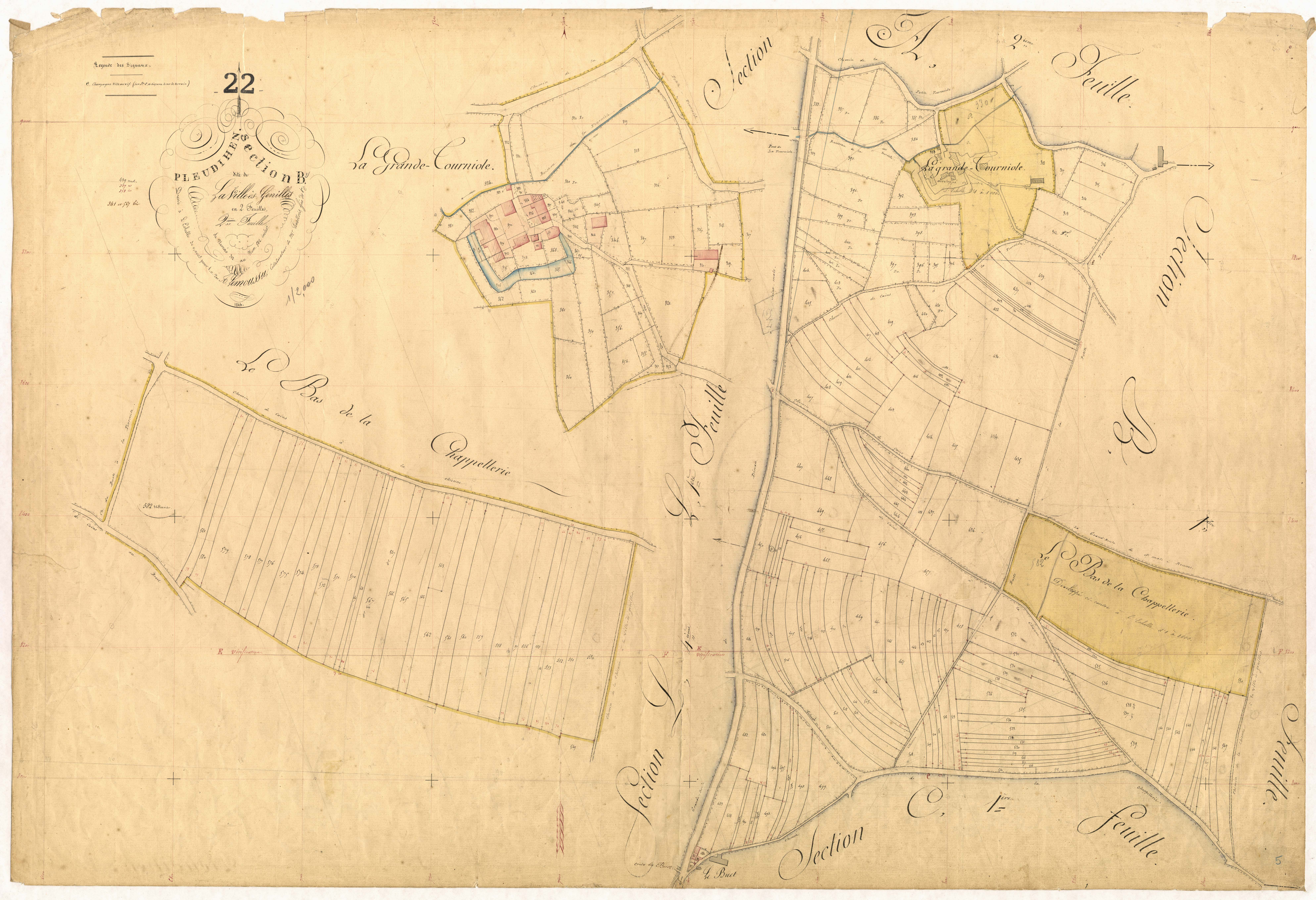 Pleudihen-sur-Rance - Section B, 2e feuille