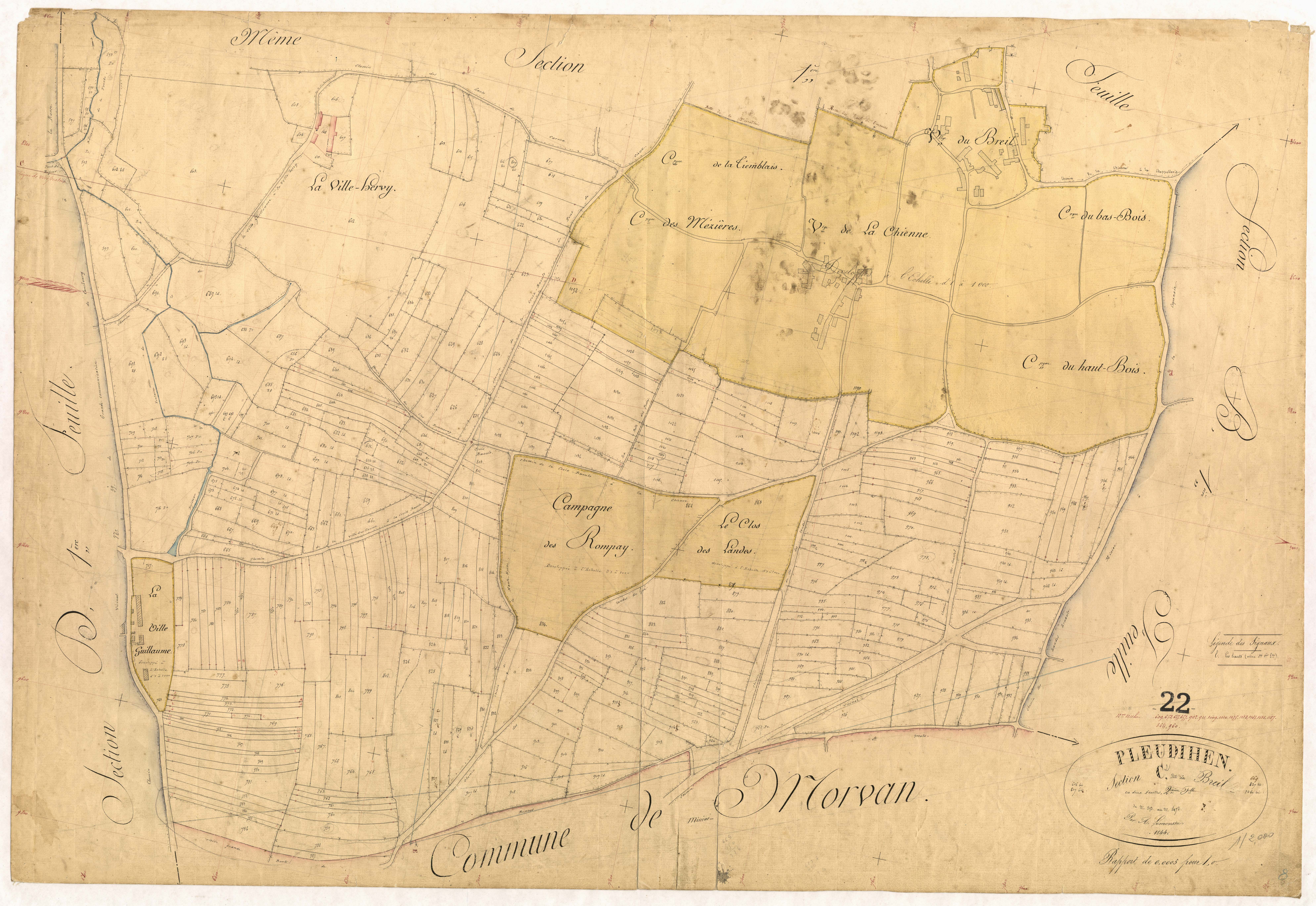 Pleudihen-sur-Rance - Section C, 2e feuille