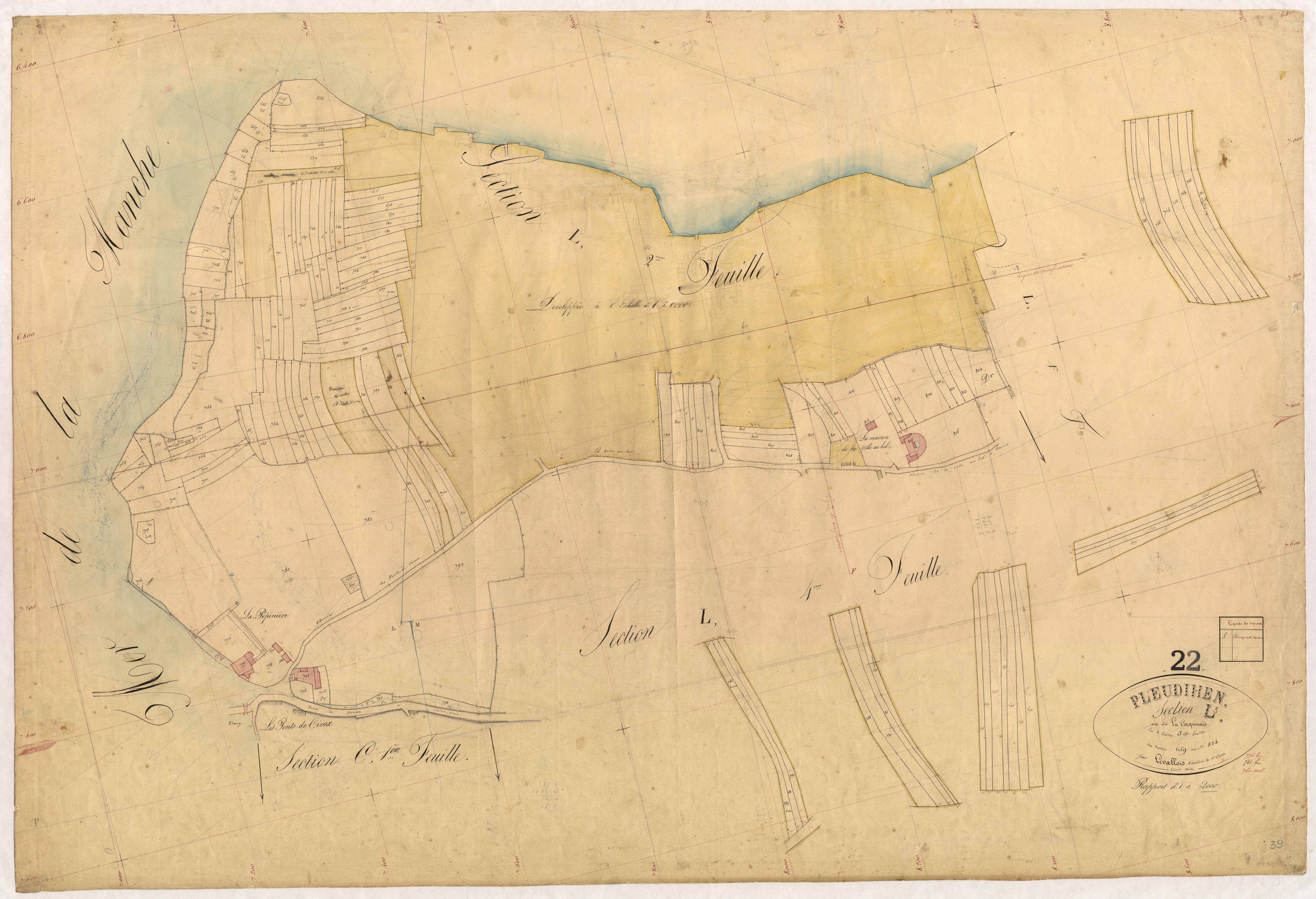 Pleudihen-sur-Rance - Section L, 3e feuille
