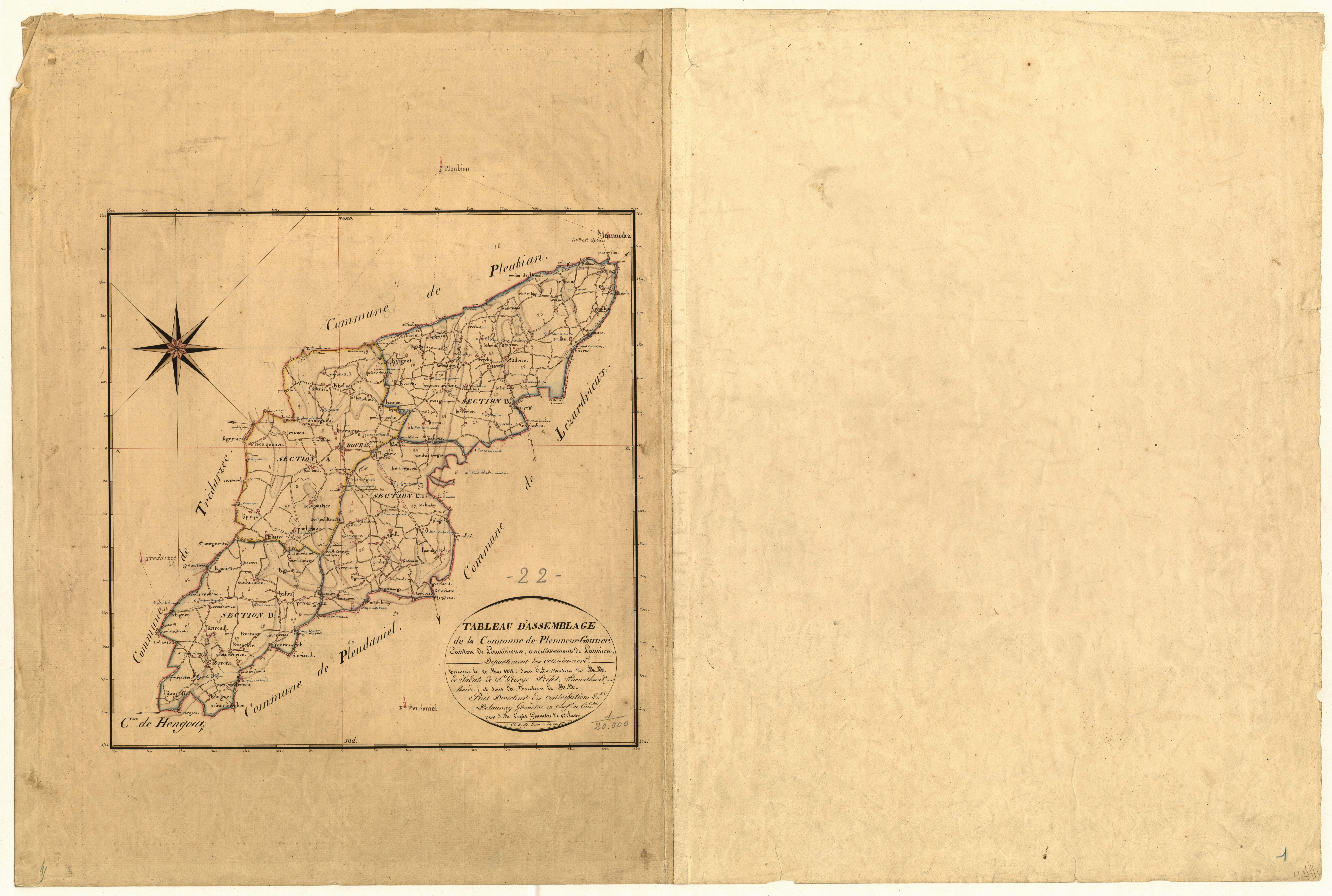 Pleumeur-Gautier - Tableau d'assemblage