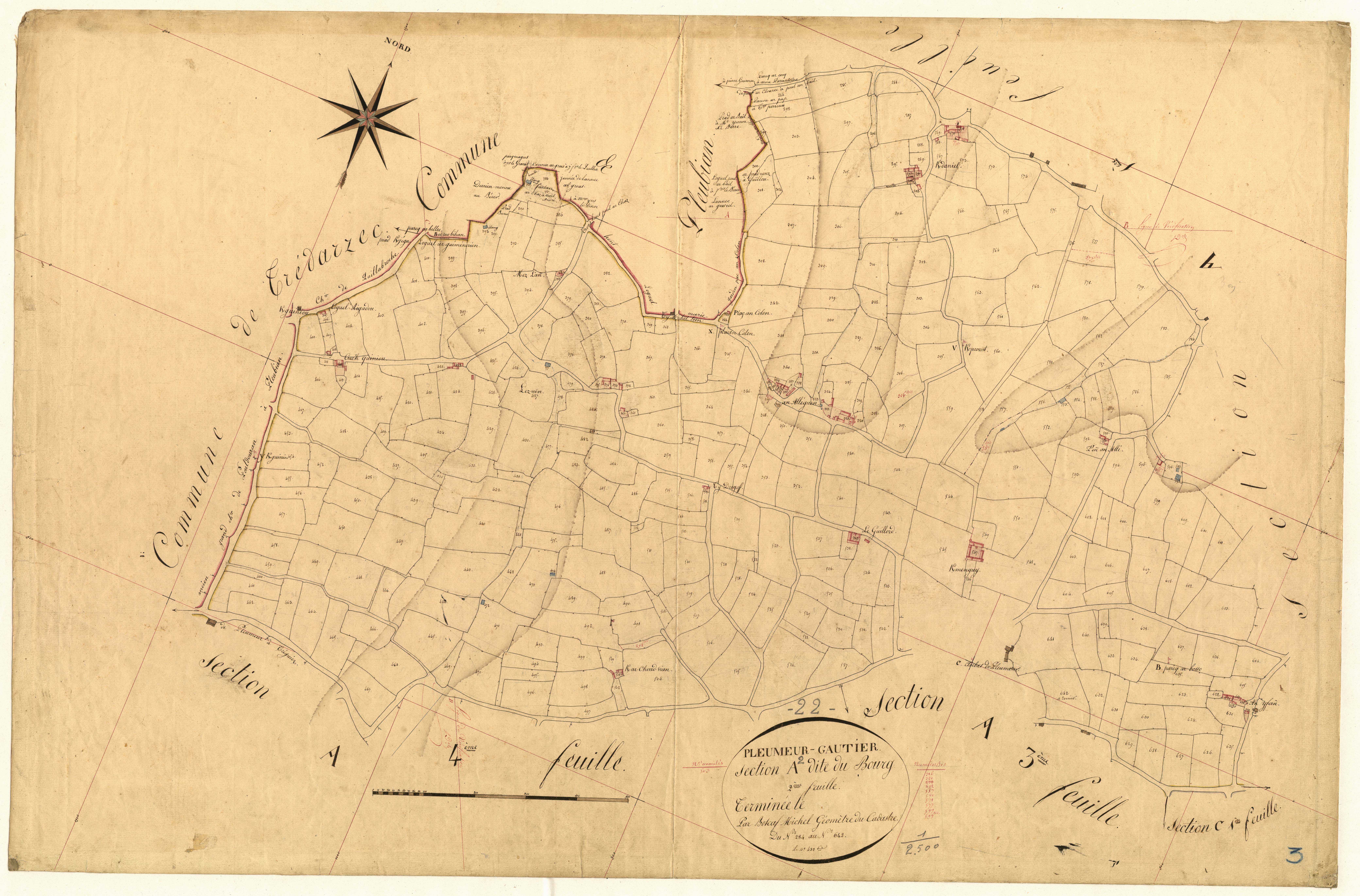 Pleumeur-Gautier - Section A, 2e feuille