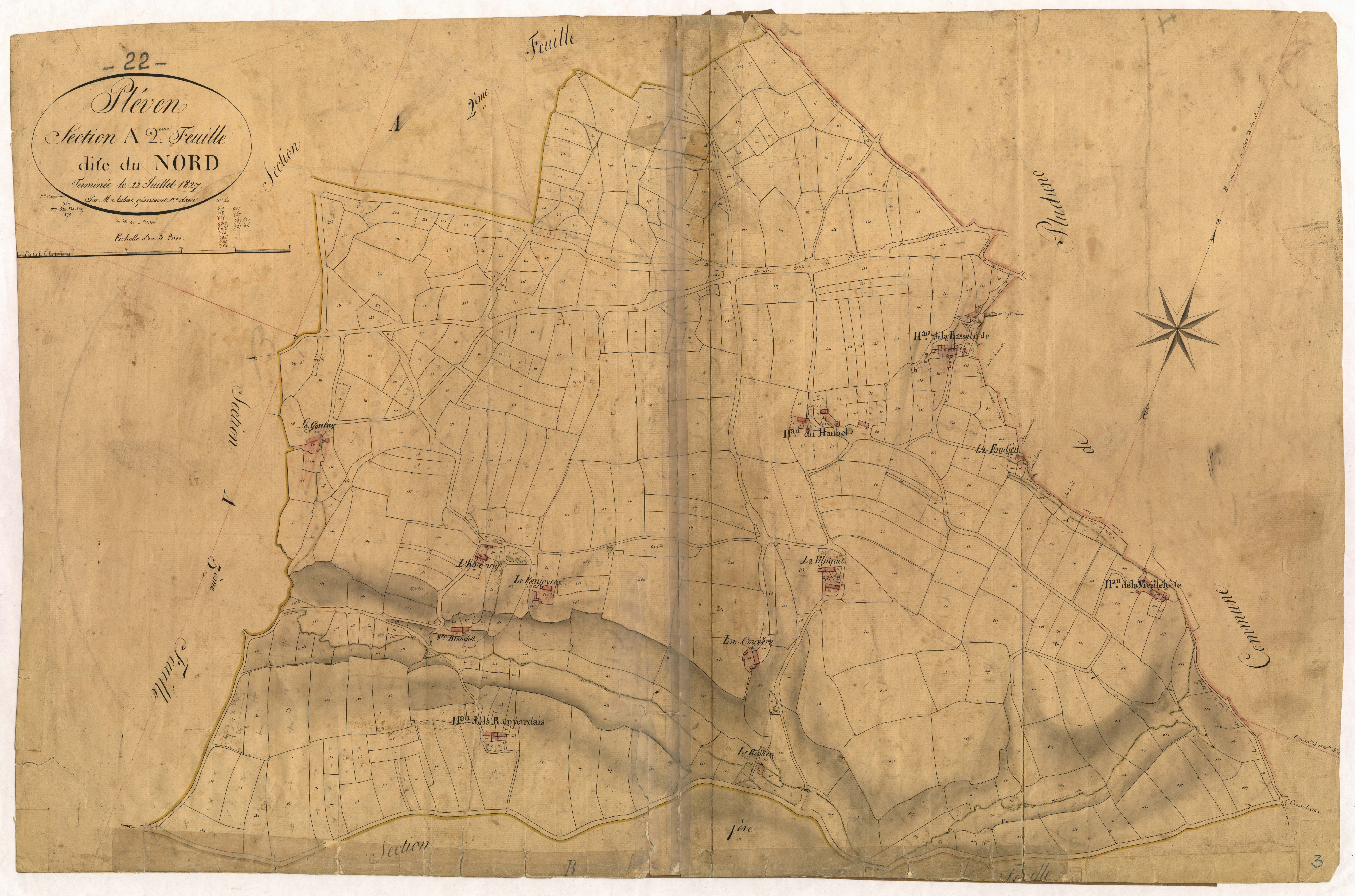 Pléven - Section A, 2e feuille