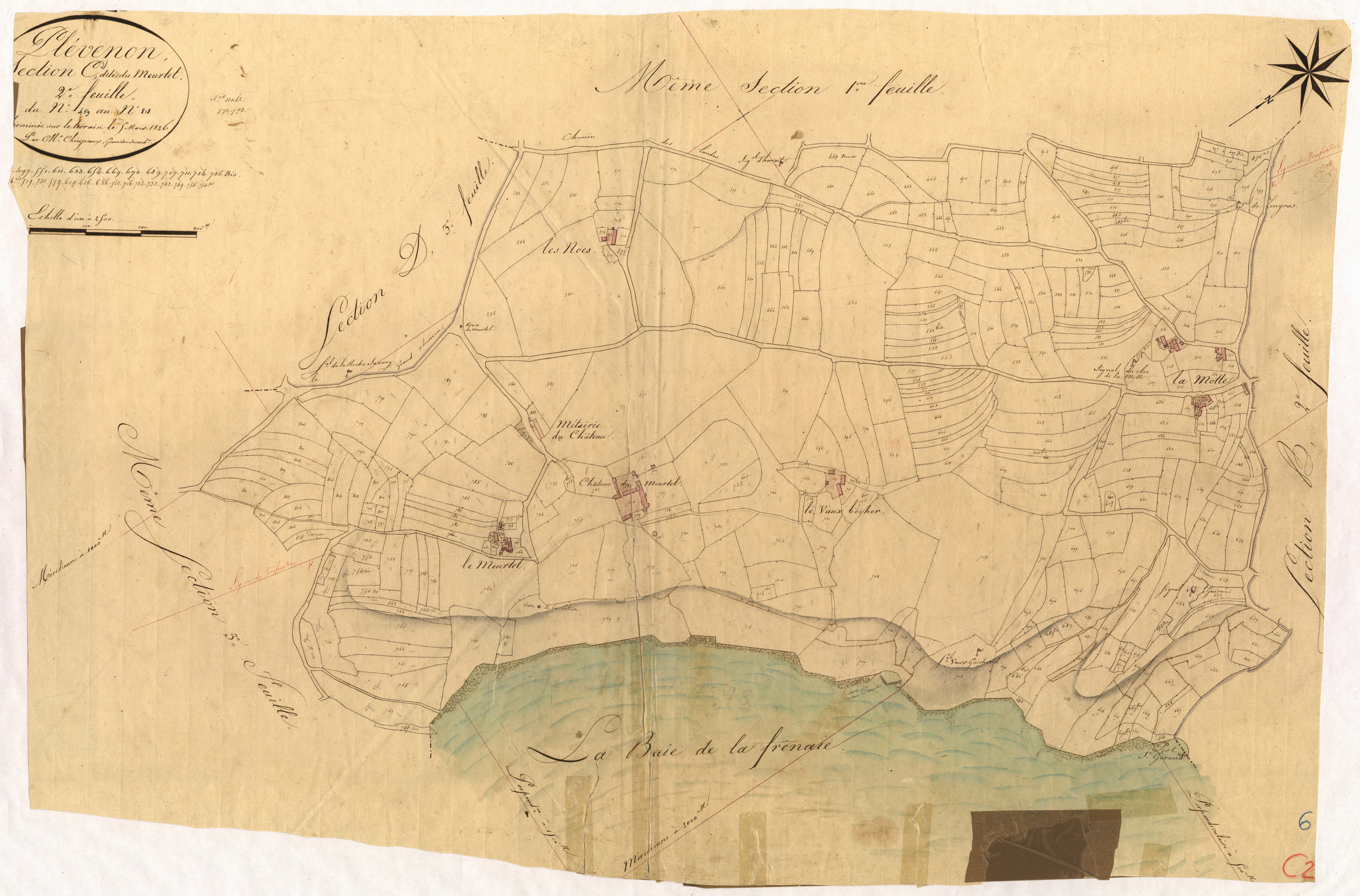 Plévenon - Section C, 2e feuille