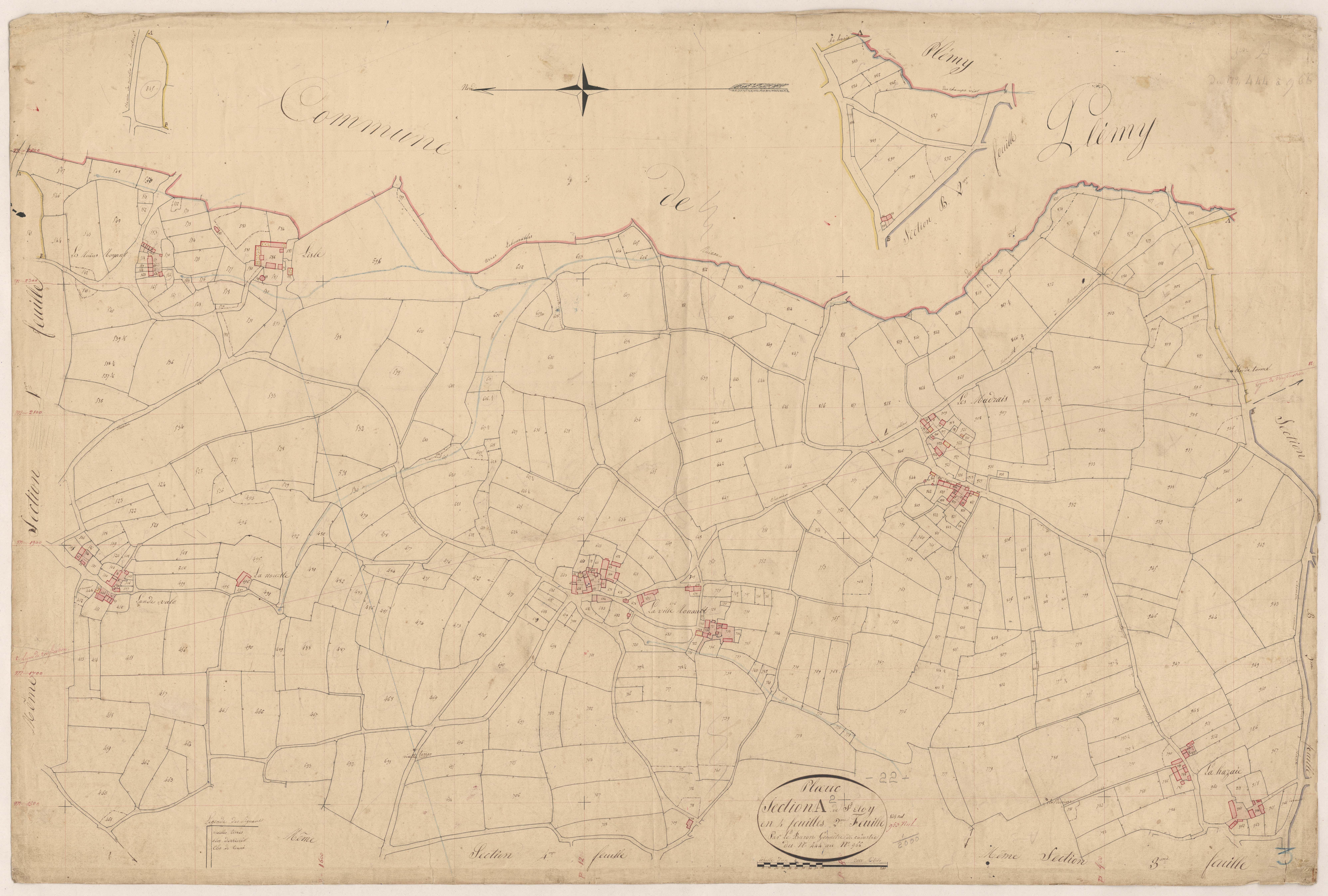 Plœuc-sur-Lié - Section A, 2e feuille